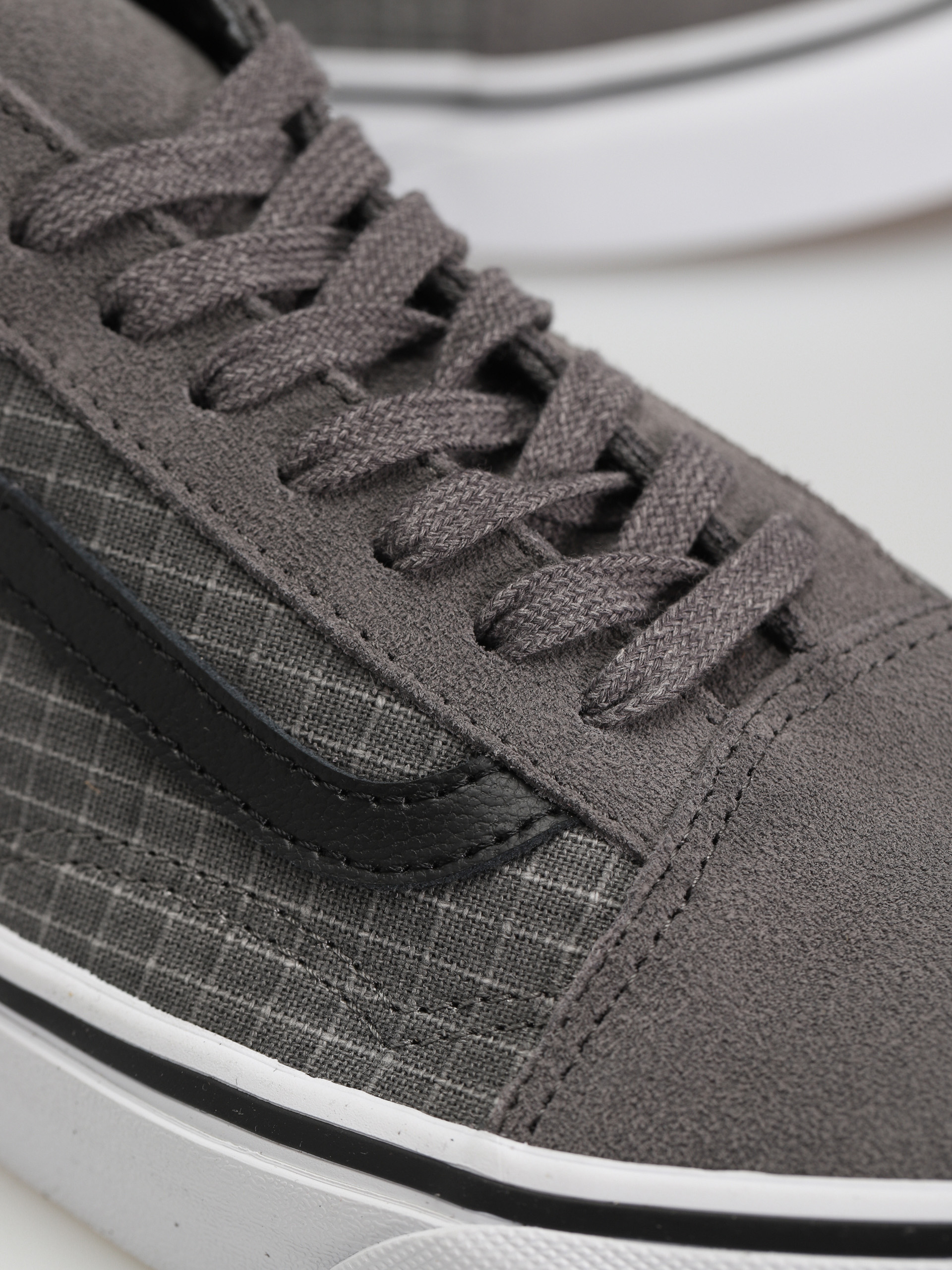 Vans Old Skool Cipők (ripstop canvas pewter/true white)