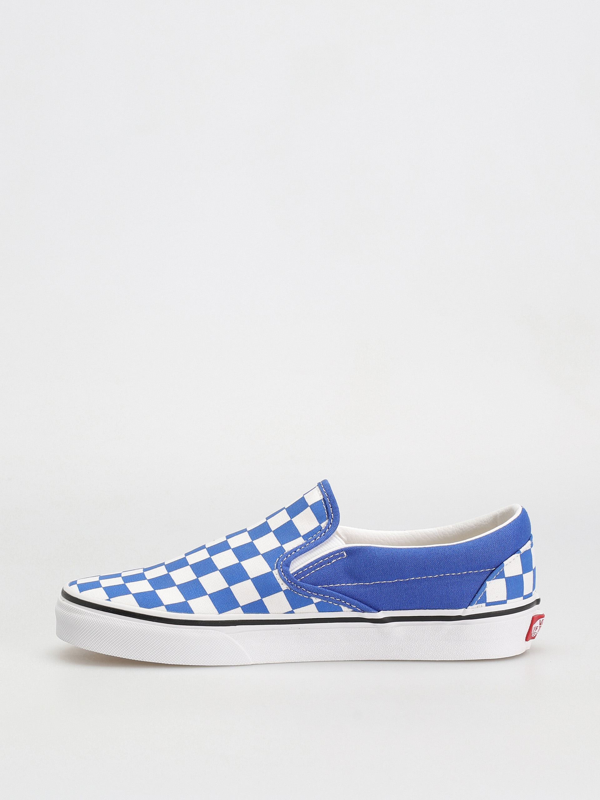 Vans Classic Slip On Cipők (color theory checkerboard dazzling blue)