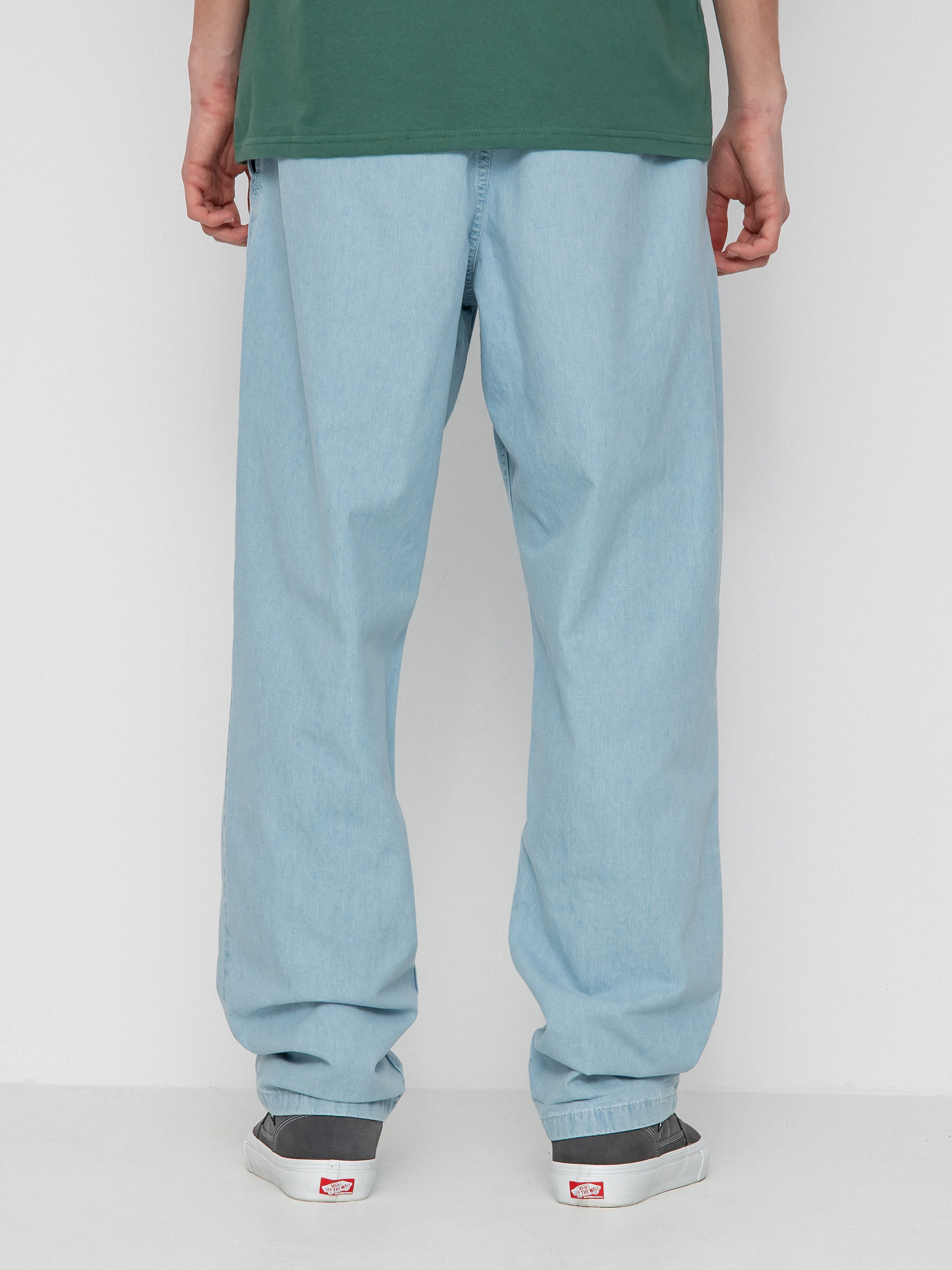 Vans Range Denim Louniwe Tapered Elastic Kisnadrág (light stonewash)