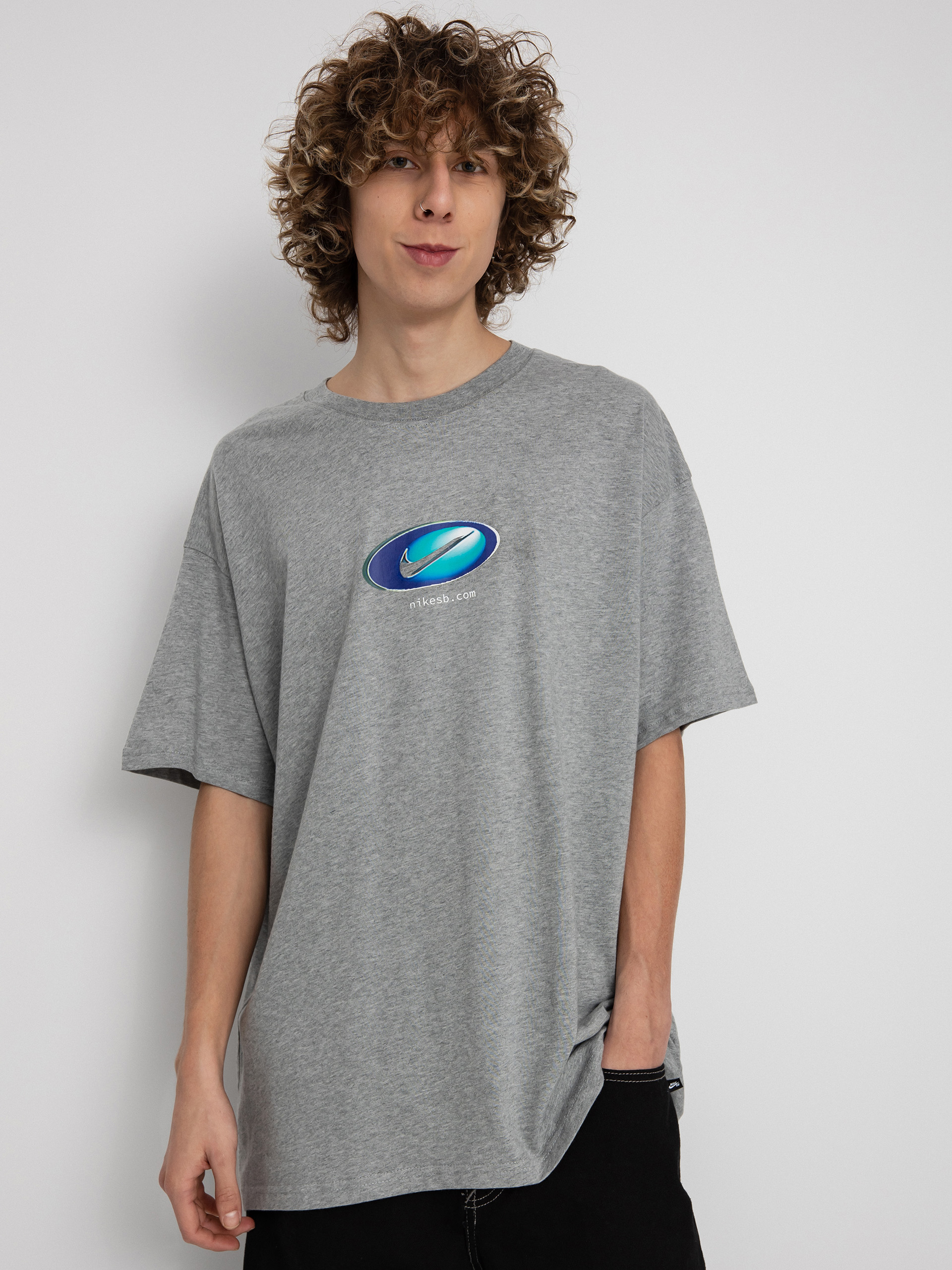 Nike SB Y2K póló (dk grey heather)