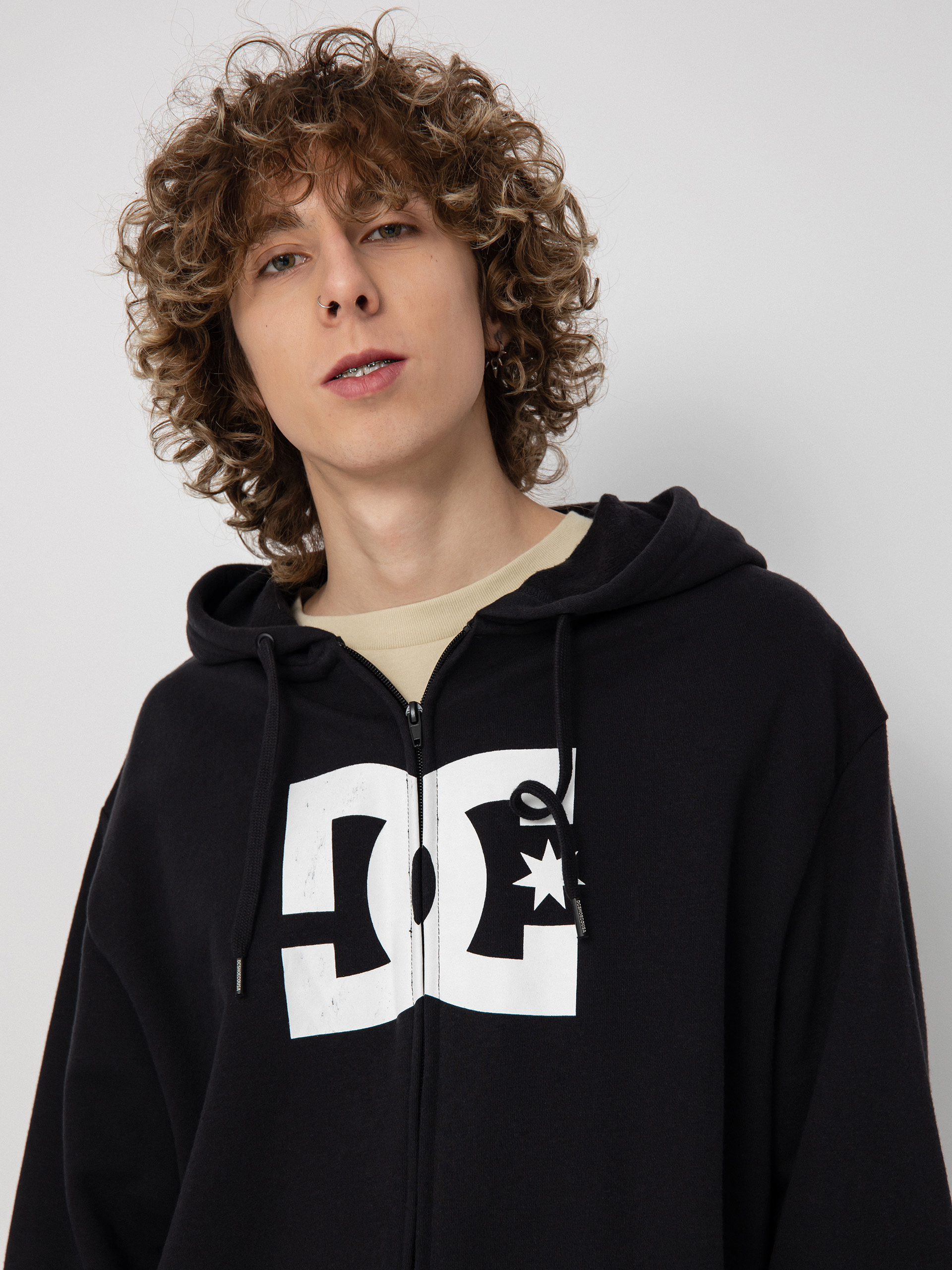 DC Star ZHD Kapucnis pulóver (black)