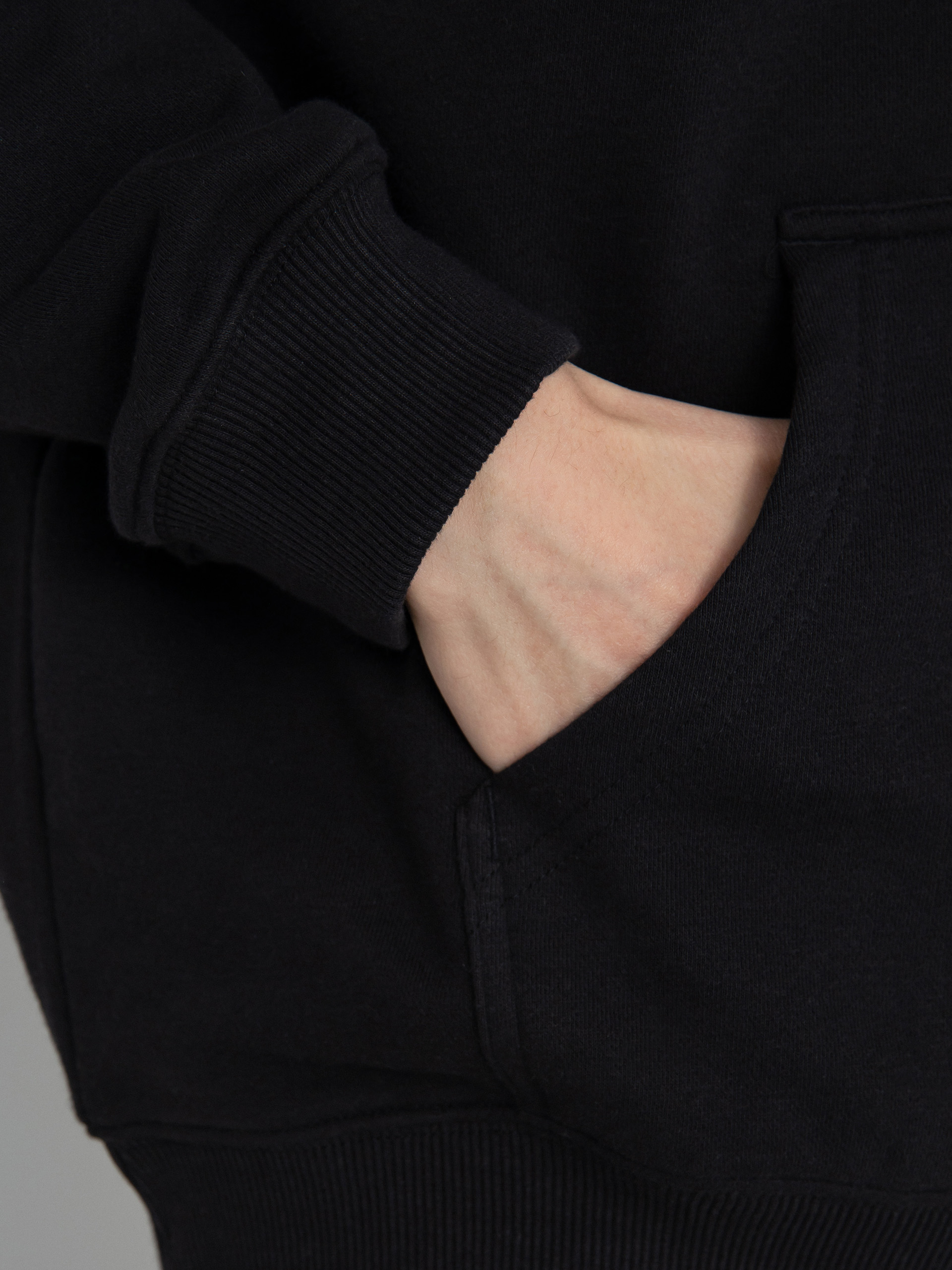 DC Star ZHD Kapucnis pulóver (black)