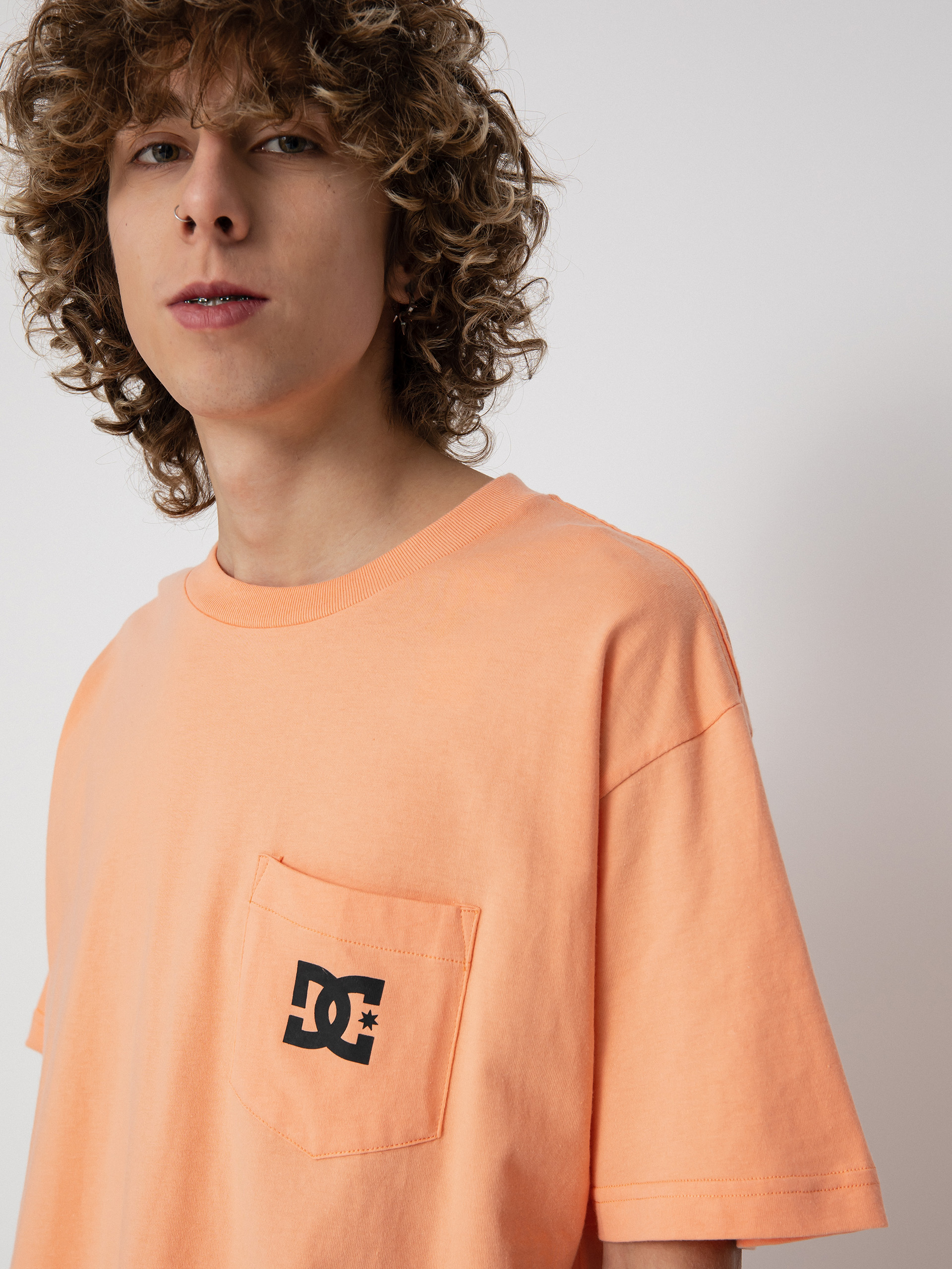 DC Star Pocket póló (papaya punch)