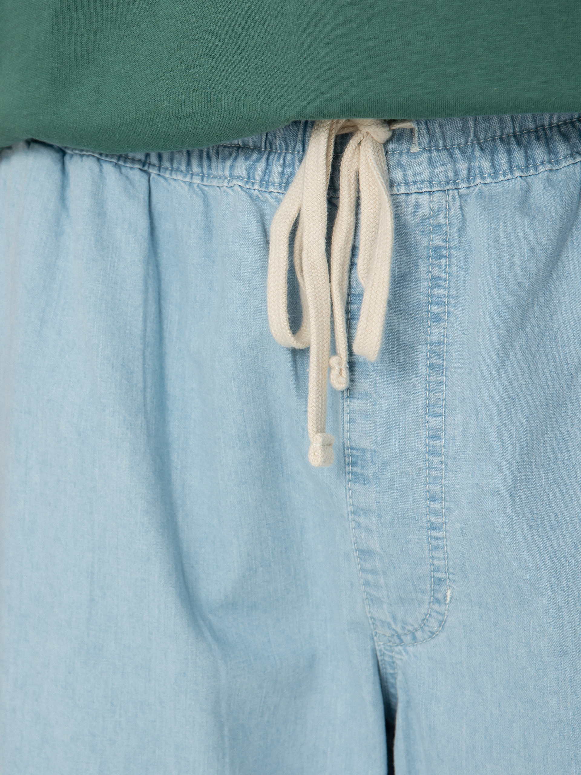 Vans Range Denim Louniwe Tapered Elastic Kisnadrág (light stonewash)