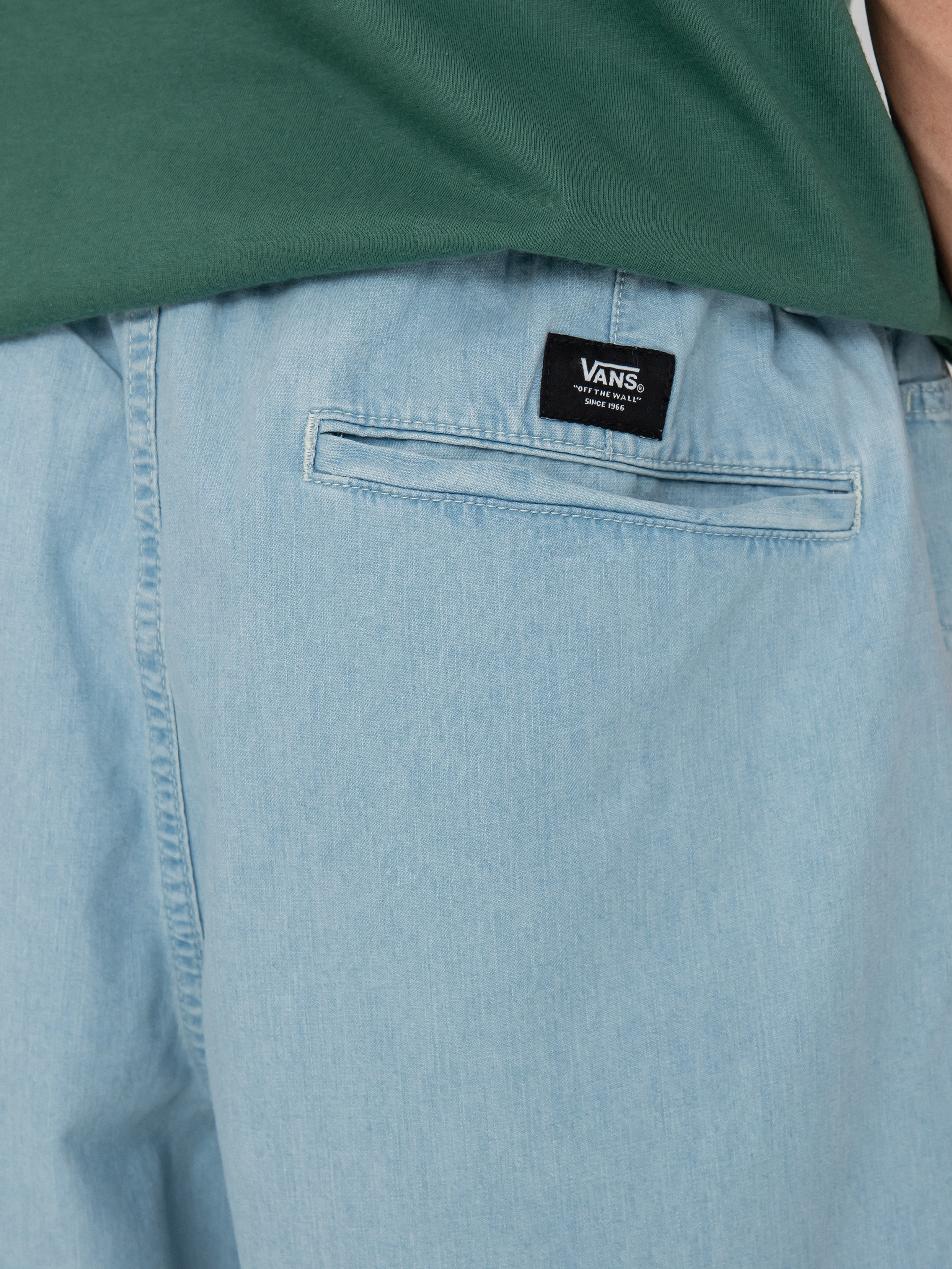 Vans Range Denim Louniwe Tapered Elastic Kisnadrág (light stonewash)