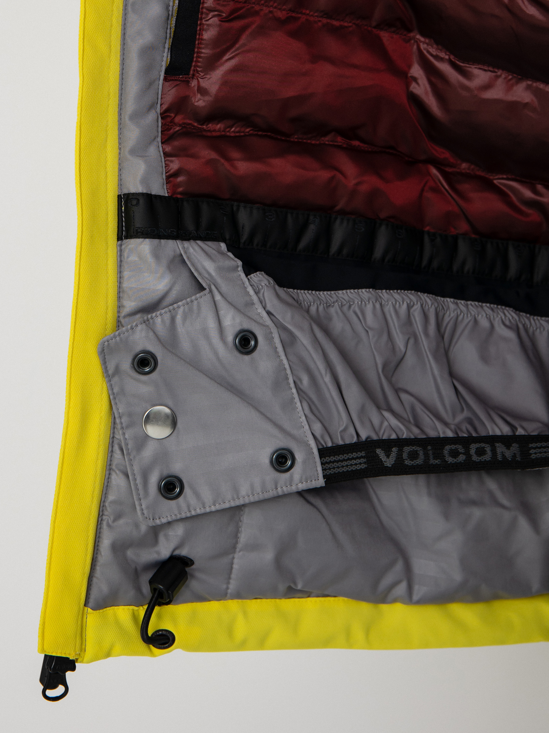 Férfi Volcom Quad Angle 2L Tds Snowboard dzseki (citron)