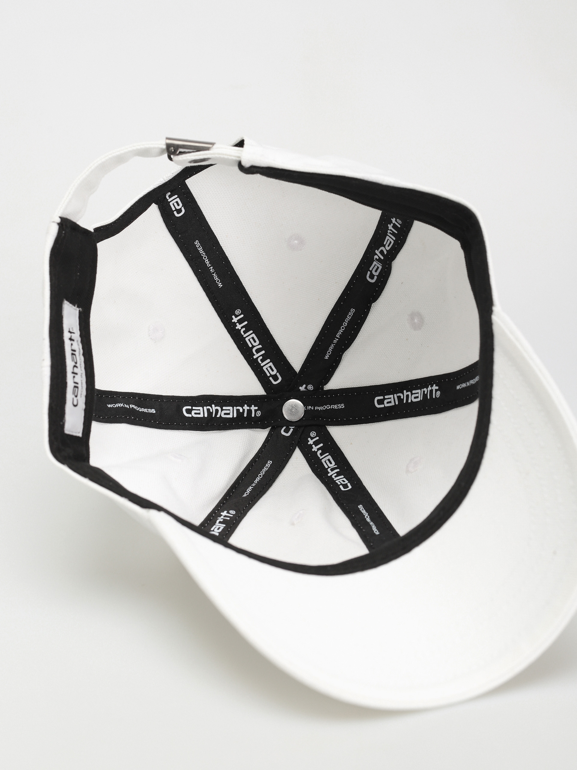 Carhartt WIP Canvas Script Baseball sapka (white/black)