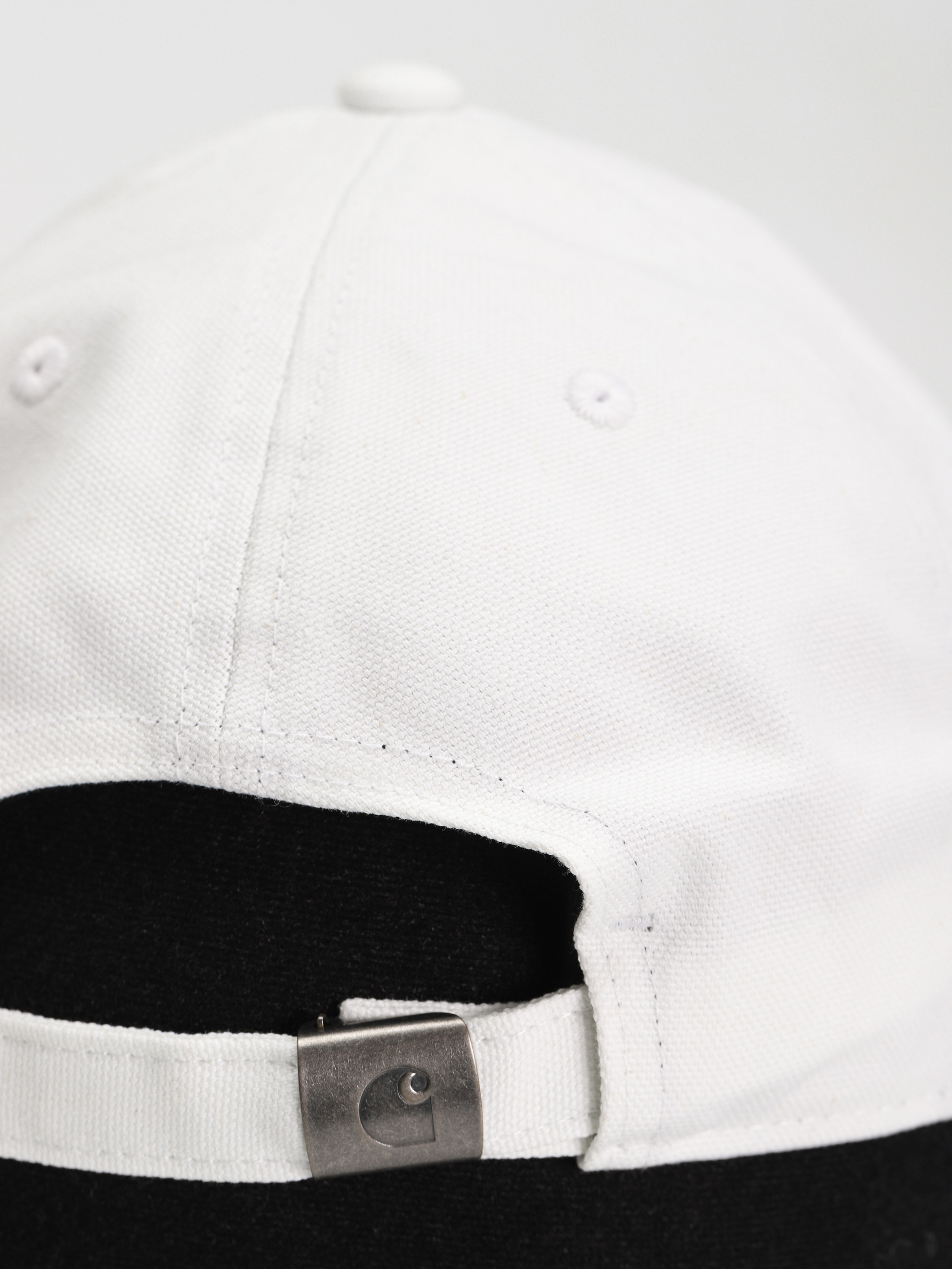 Carhartt WIP Canvas Script Baseball sapka (white/black)