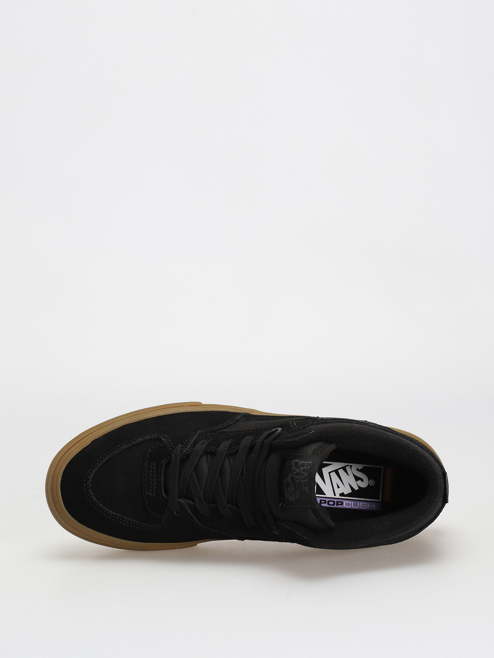 Vans Skate Half Cab Cipők (black/gum)