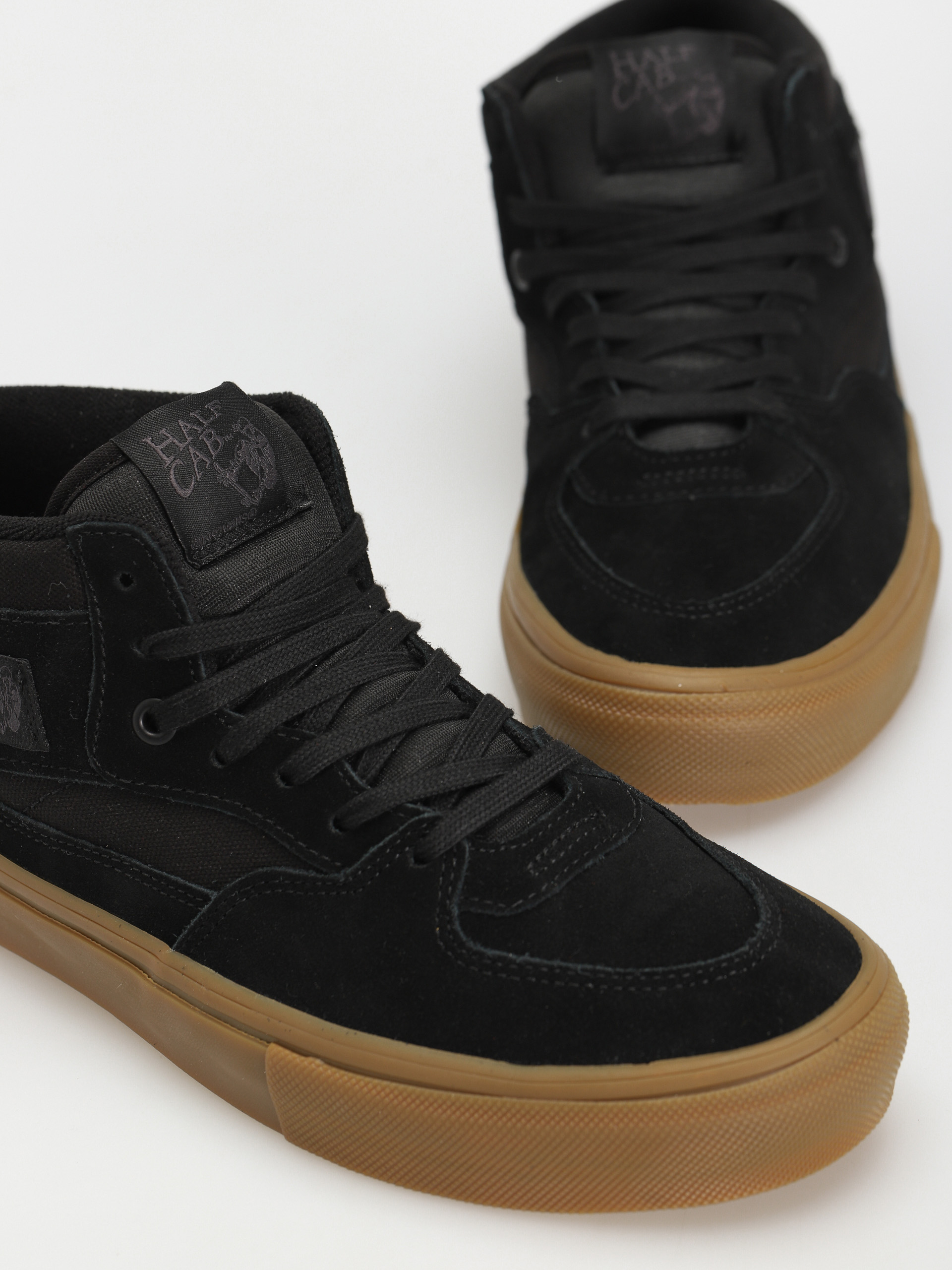 Vans Skate Half Cab Cipők (black/gum)