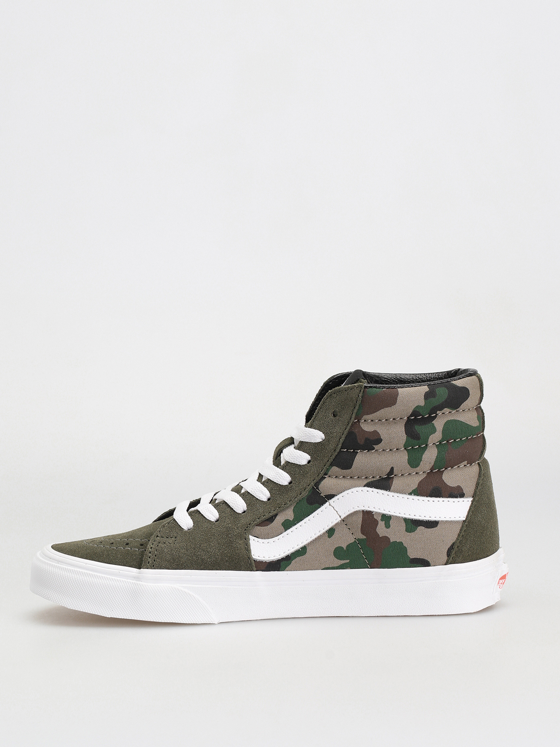 Vans Sk8 Hi Cipők (camo olive/white)