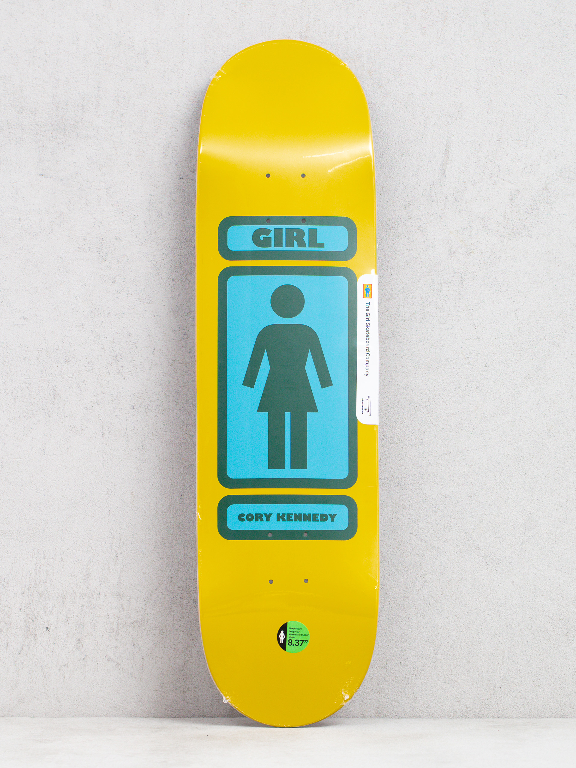 Girl Skateboard Lkennedy 93 Til Gördeszka lap (yellow)