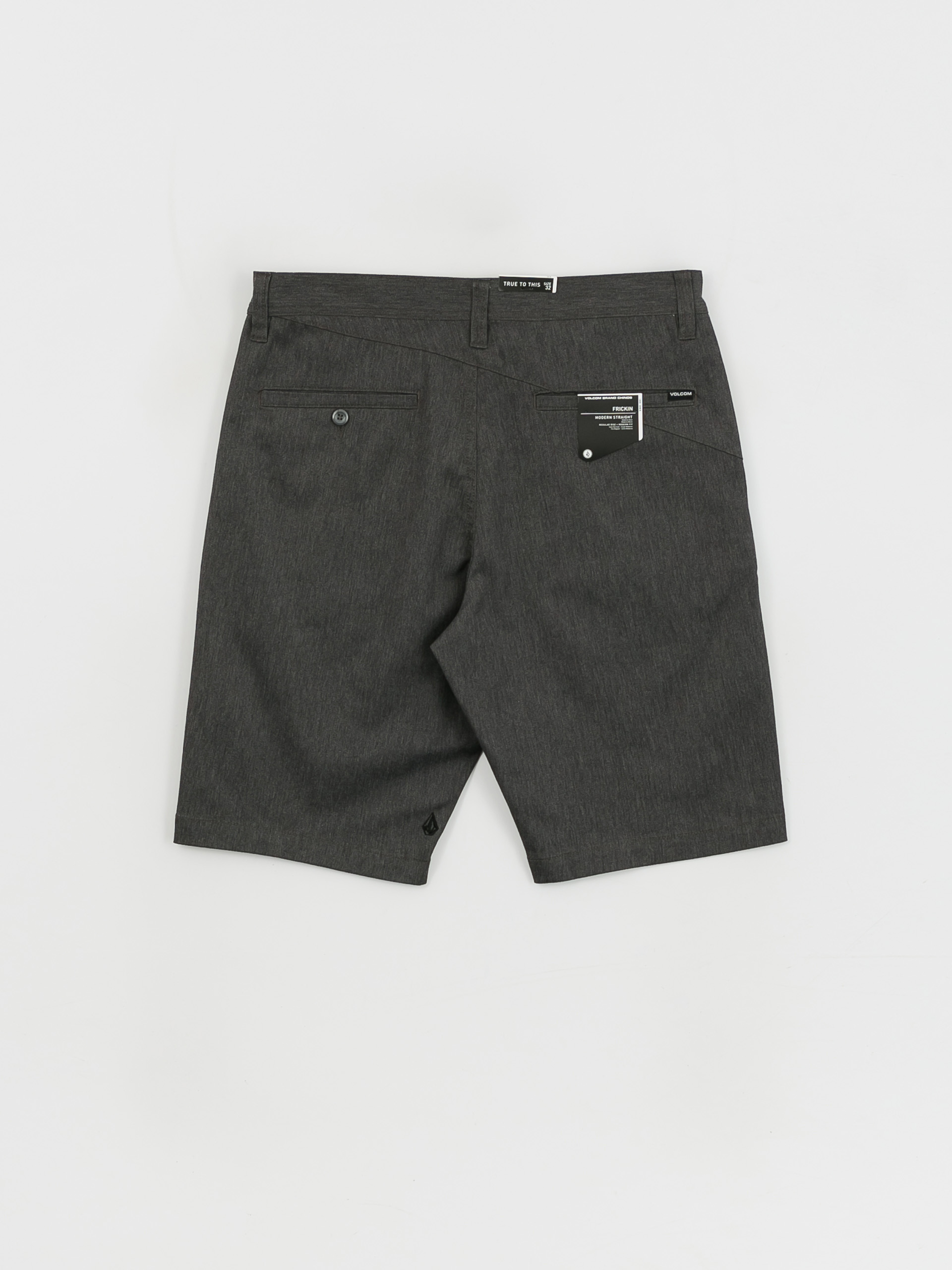 Volcom Frckn Mdn Strch 21 Rövidnadrág (charcoal heather)