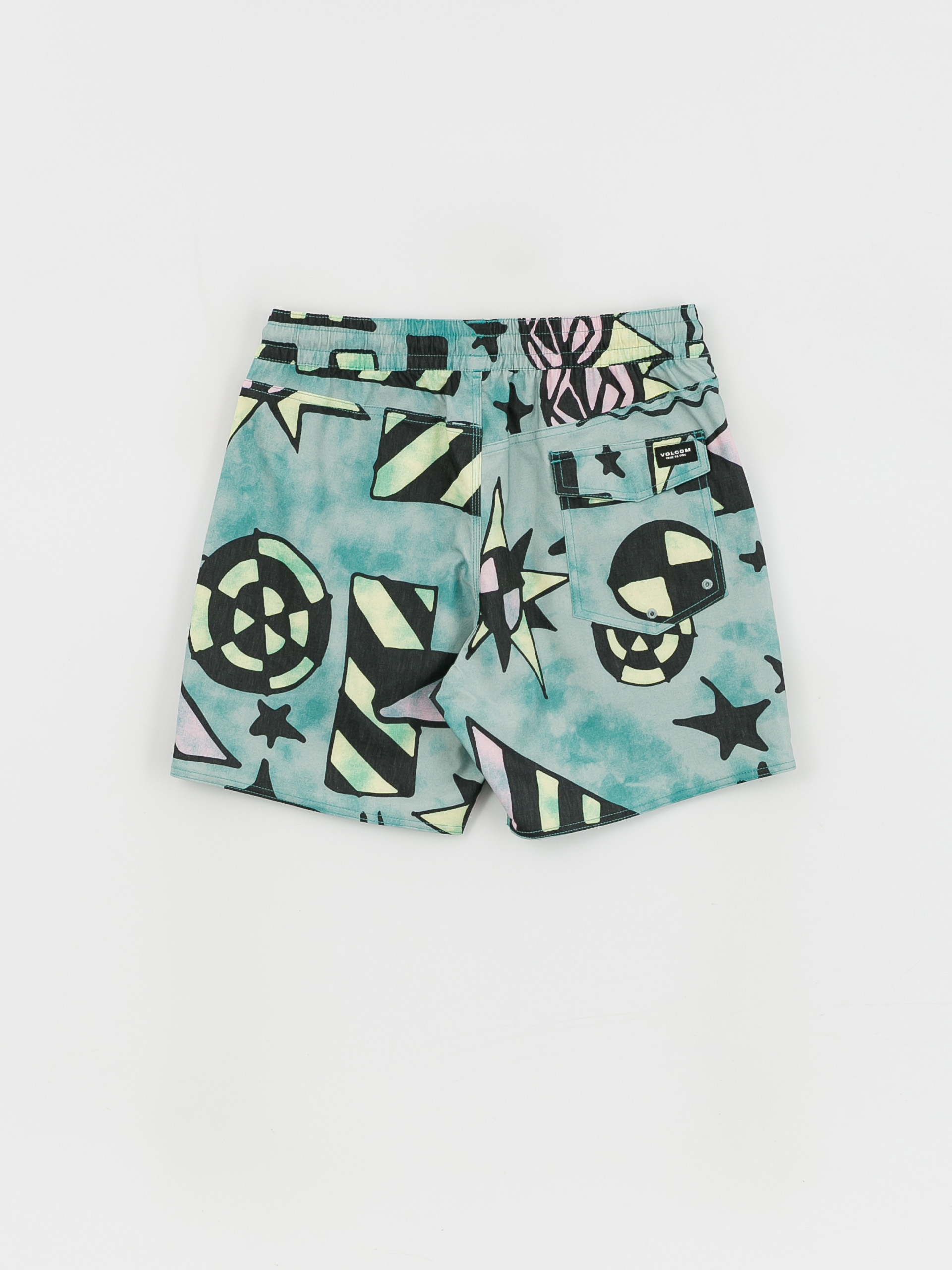 Volcom Chlorine Killer Stoney Trnk 17 Rövidnadrág (temple teal)