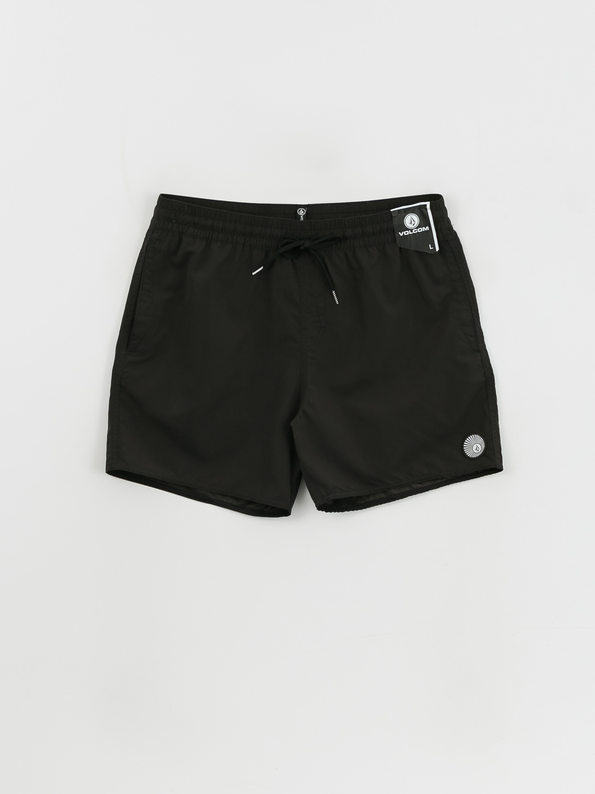 Volcom Boardshorty Lido Solid Trunk 16 Rövidnadrág (black)