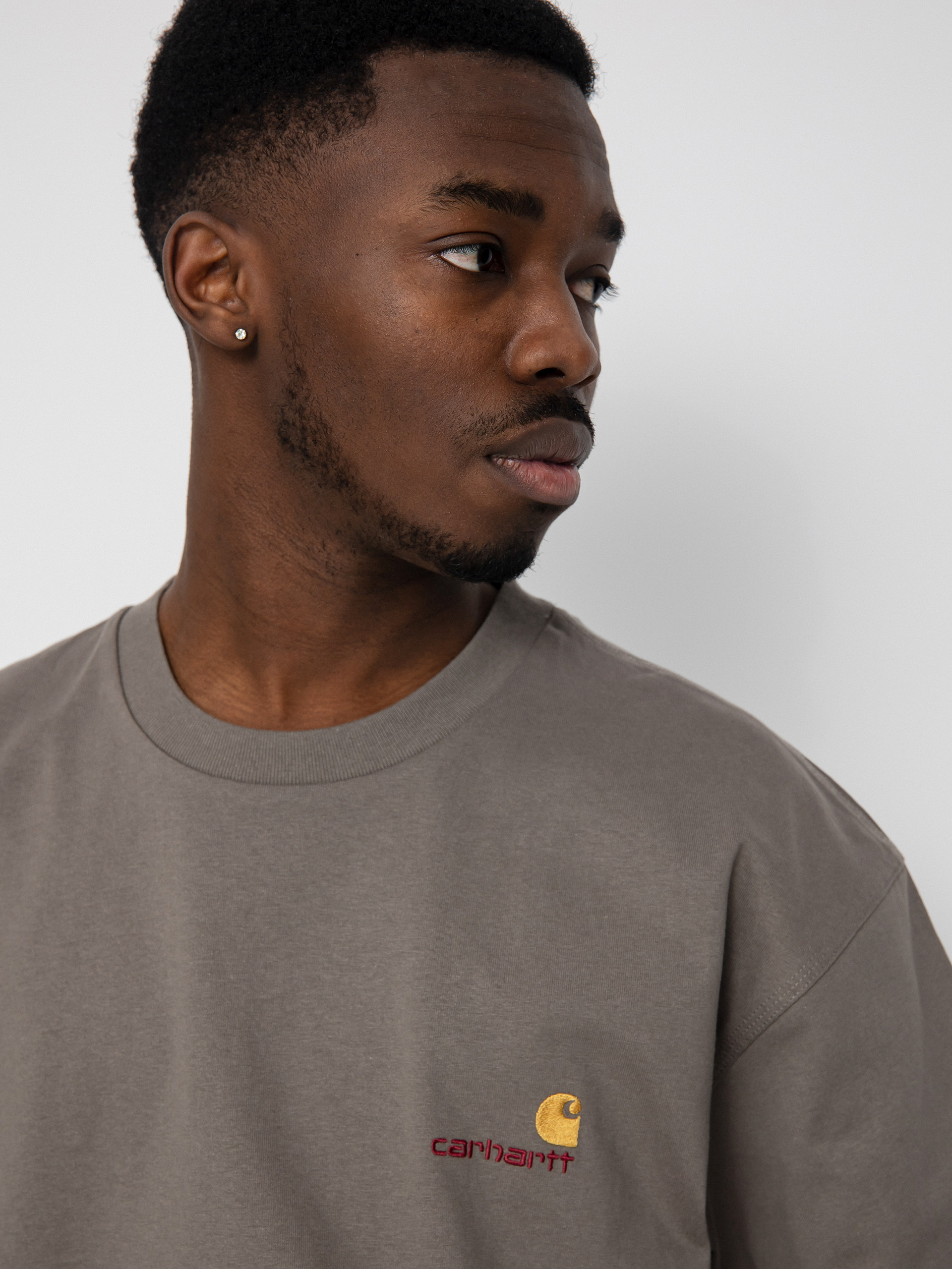 Carhartt WIP American Script póló (teide)