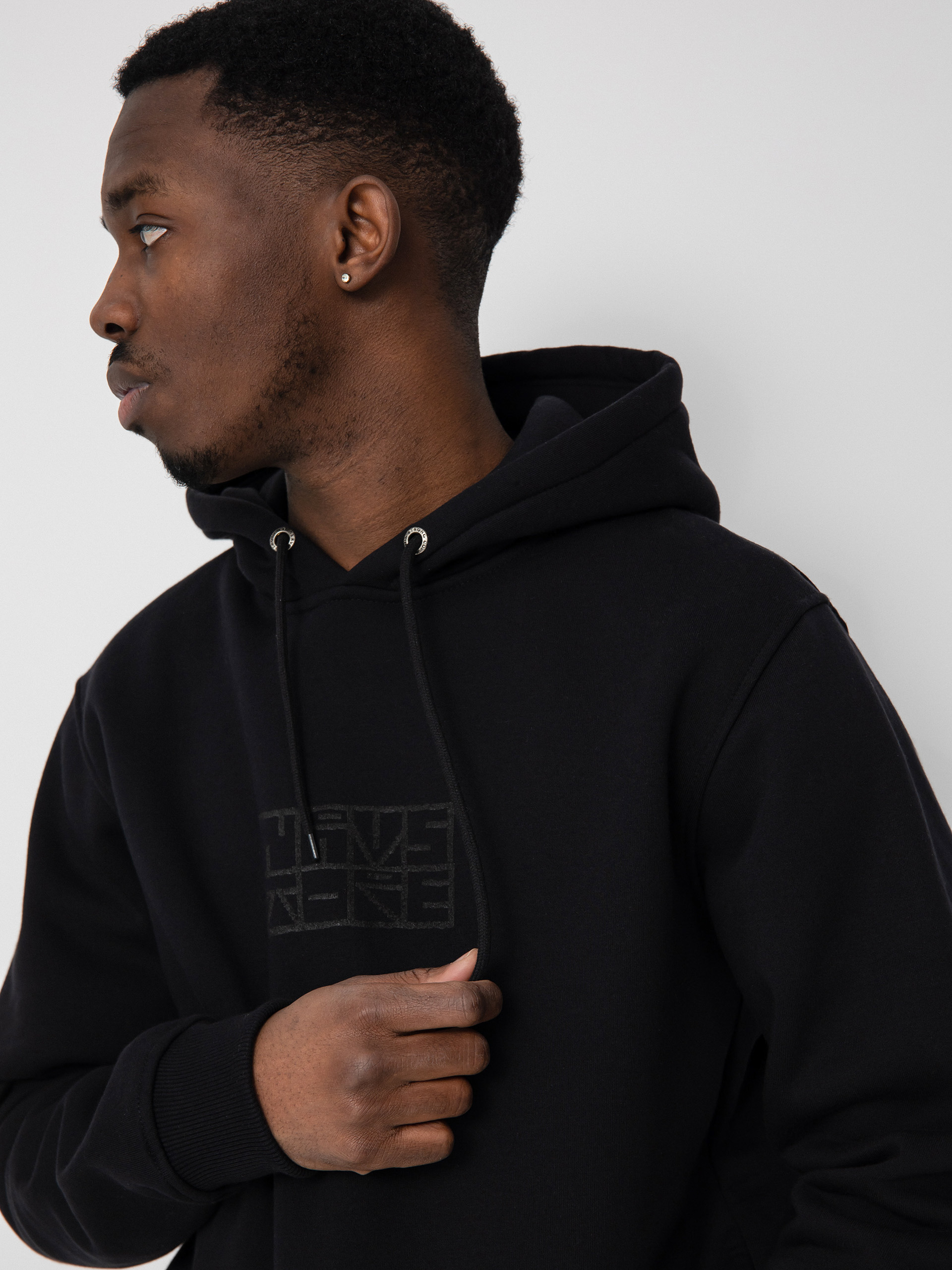 Nervous Tope Burning House HD Kapucnis pulóver (black)