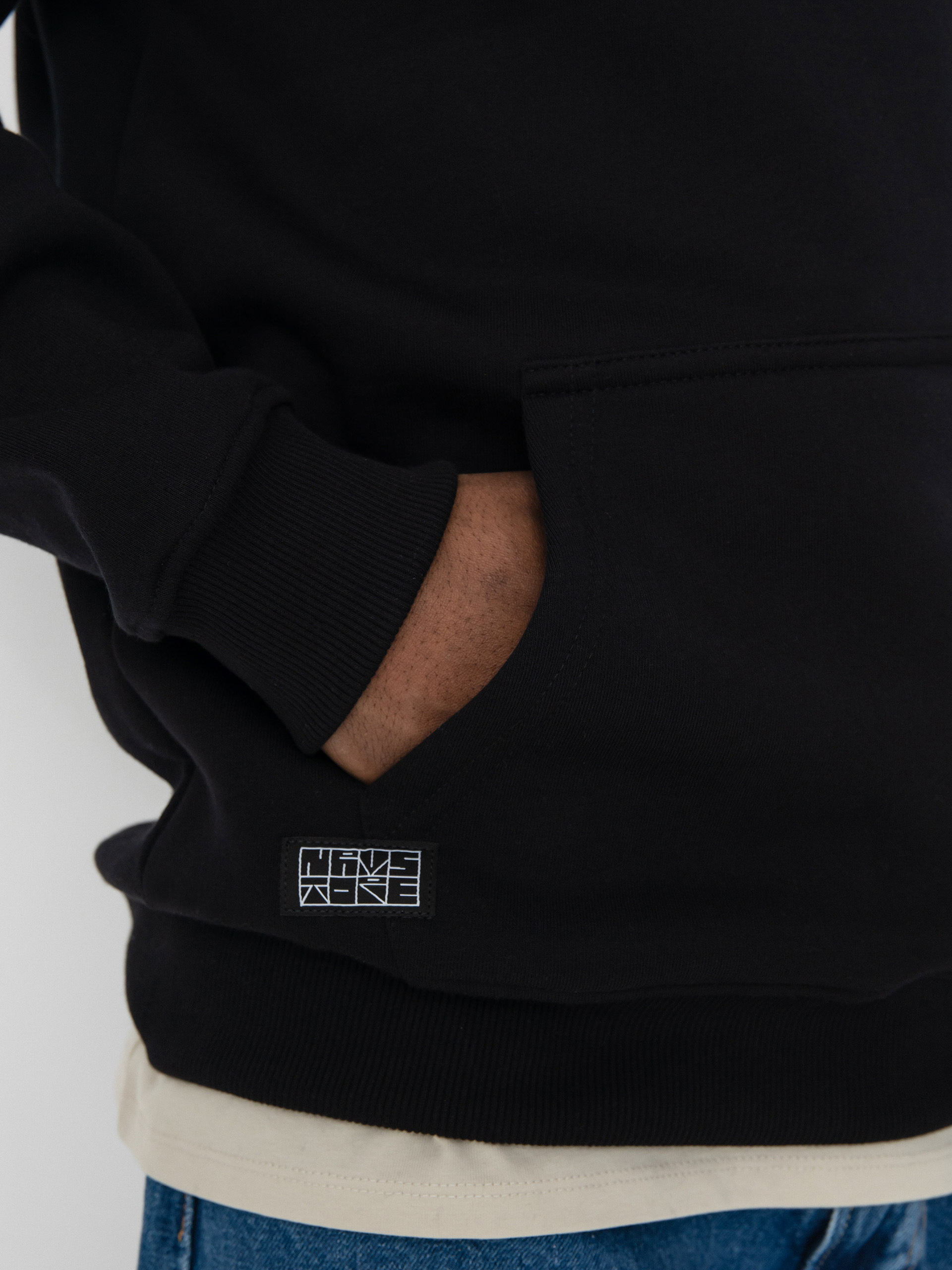 Nervous Tope Burning House HD Kapucnis pulóver (black)