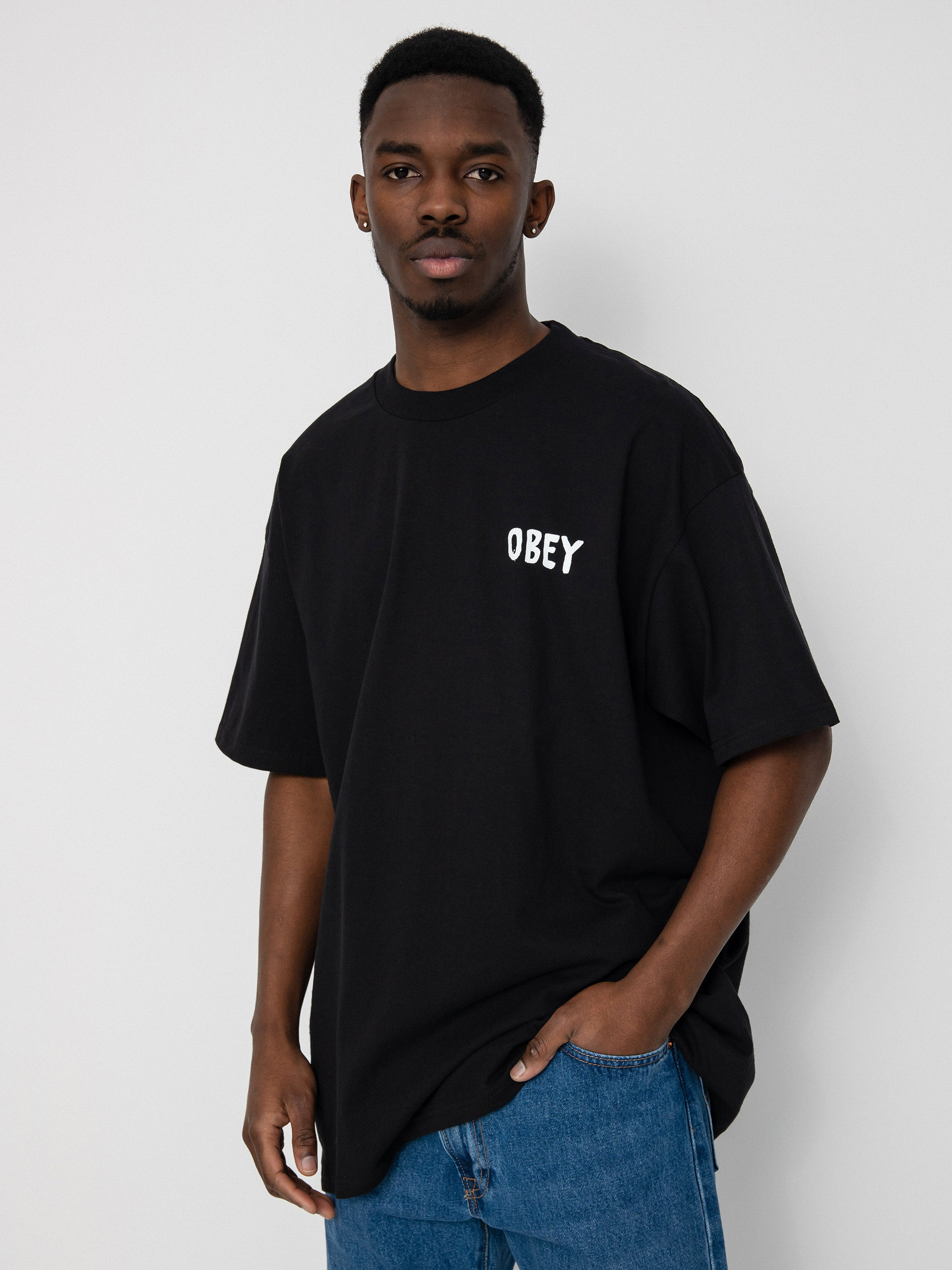 OBEY Hong Kong Photo póló (black)