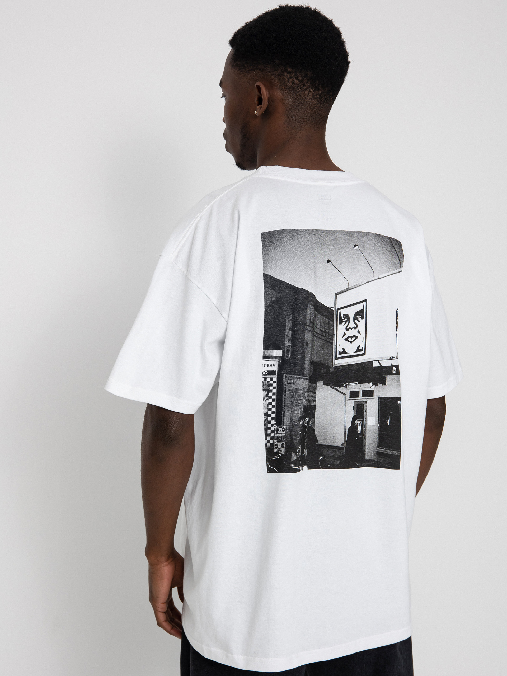 OBEY Hong Kong Photo póló (white)