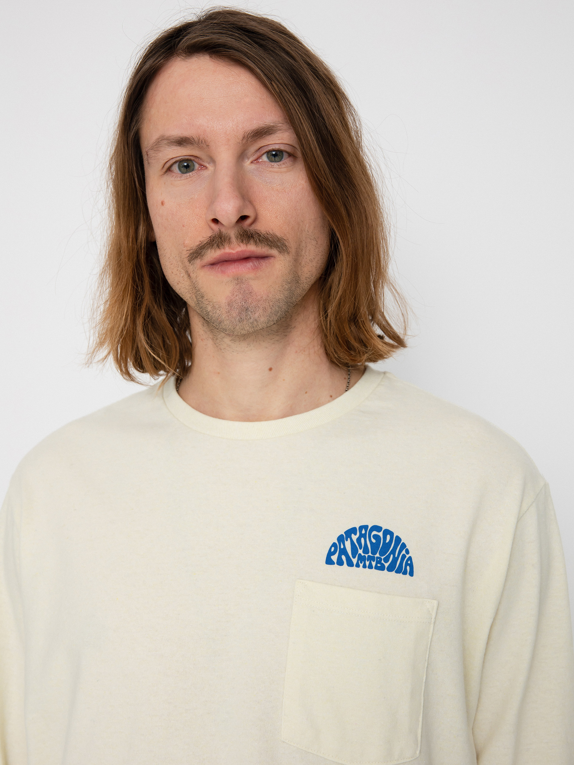 Patagonia Maintain Momentum Pocket Responsibili Hosszú ujjú felső (birch white)