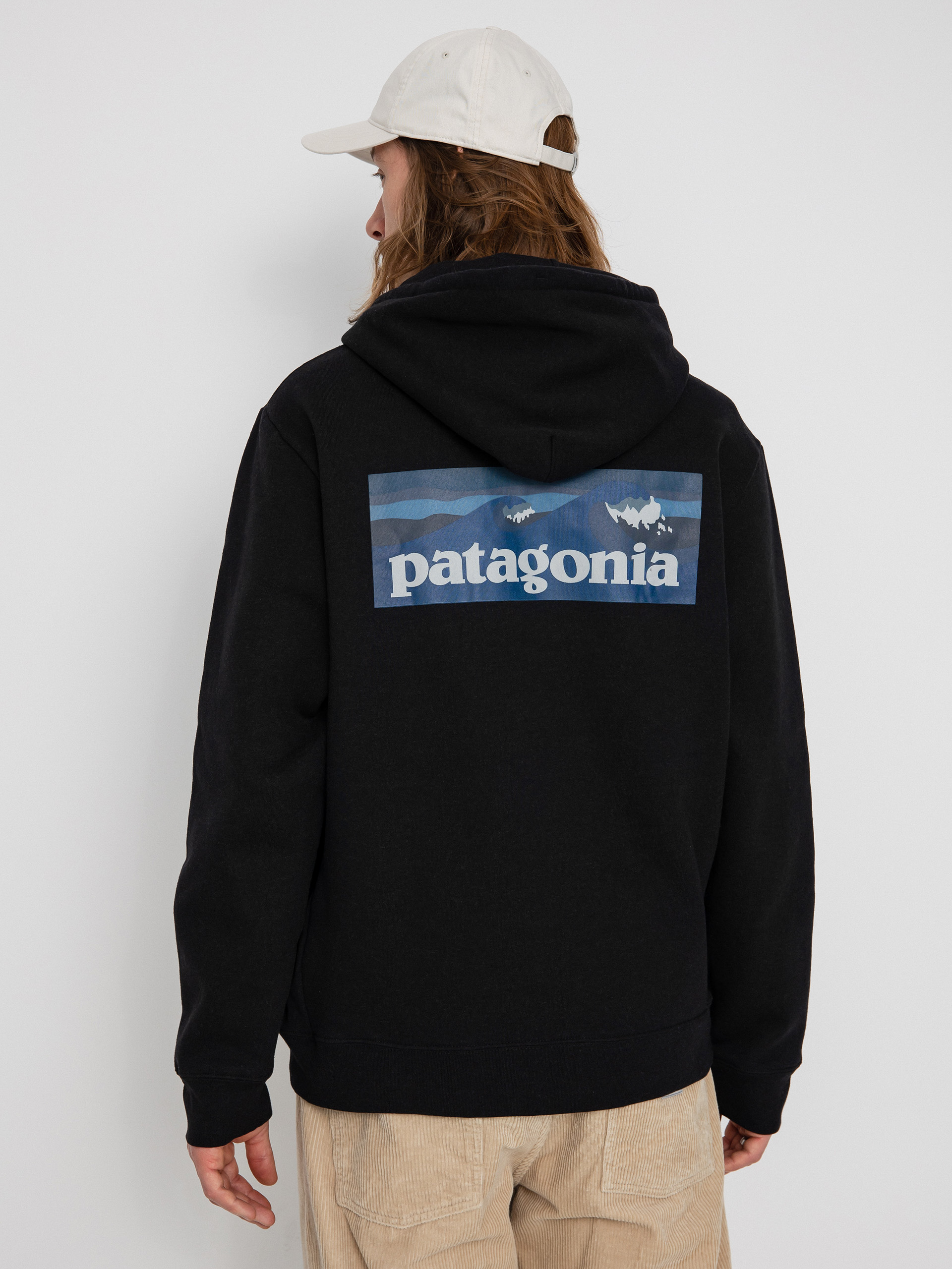 Patagonia Boardshort Logo Uprisal HD Kapucnis pulóver (ink black)