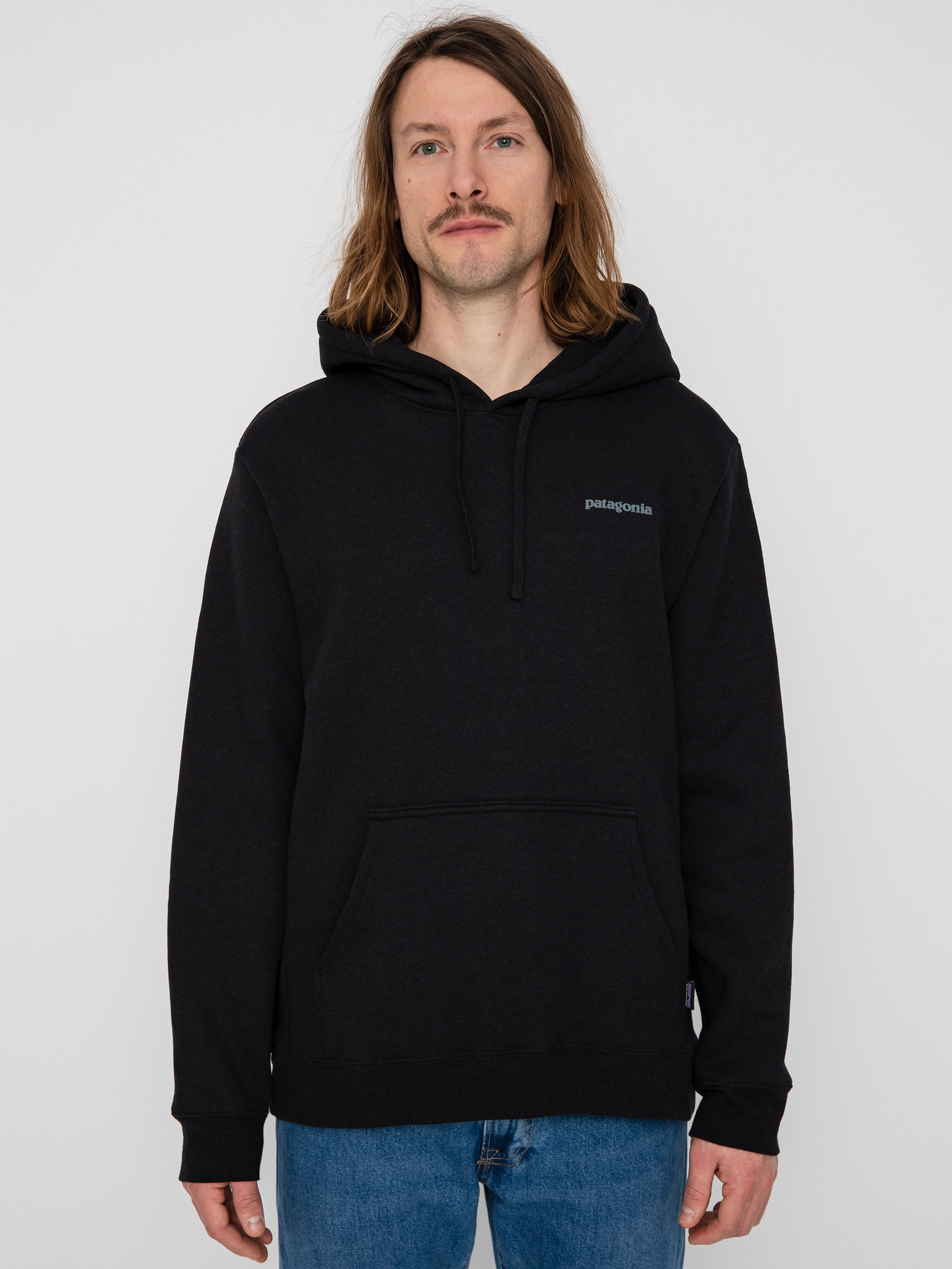 Patagonia Fitz Roy Icon Uprisal HD Kapucnis pulóver (ink black)