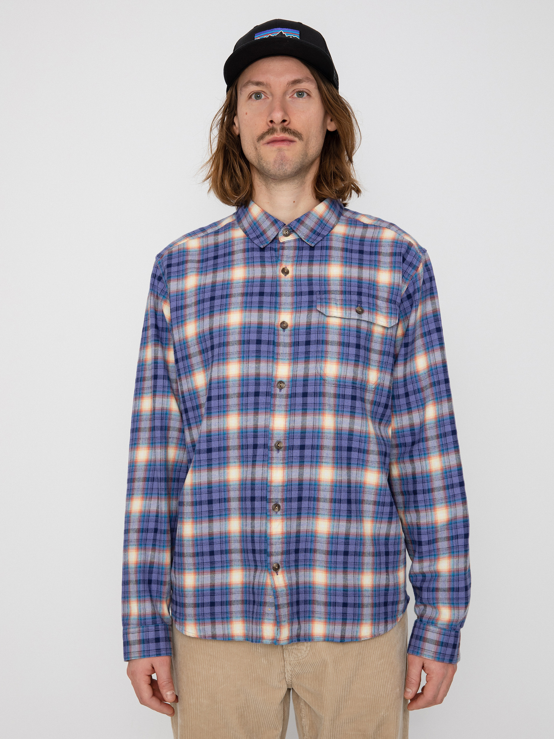 Patagonia Cotton in Conversion Lightweight Fjord Ing (ombre vintage/perennial purple)