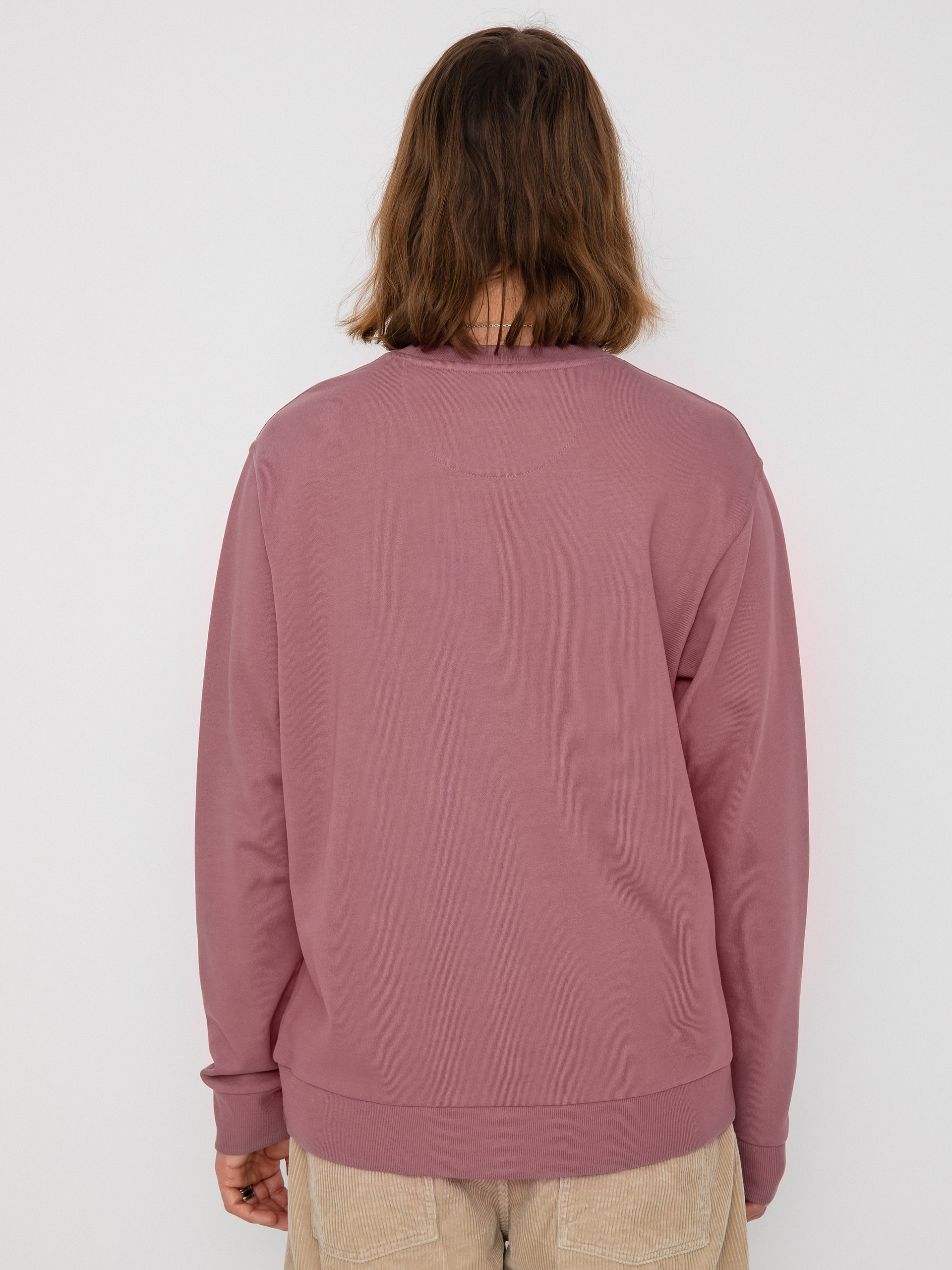 Patagonia Regenerative Organic Certified Cotton Crewneck Pulóver (evening mauve)