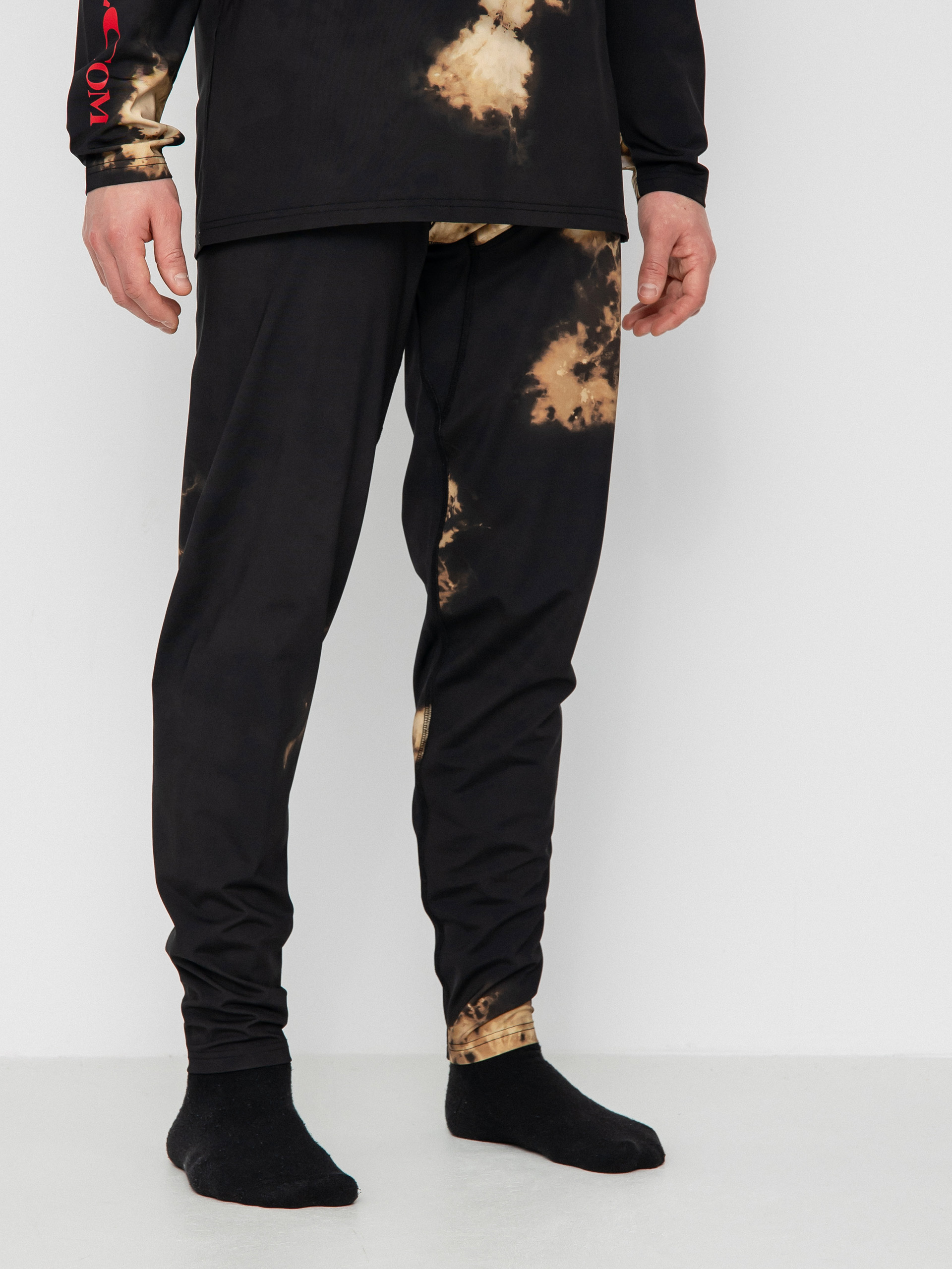 Volcom Kalesony aktywne V.Co Mens Base Layer Alsónemű (bleach black)