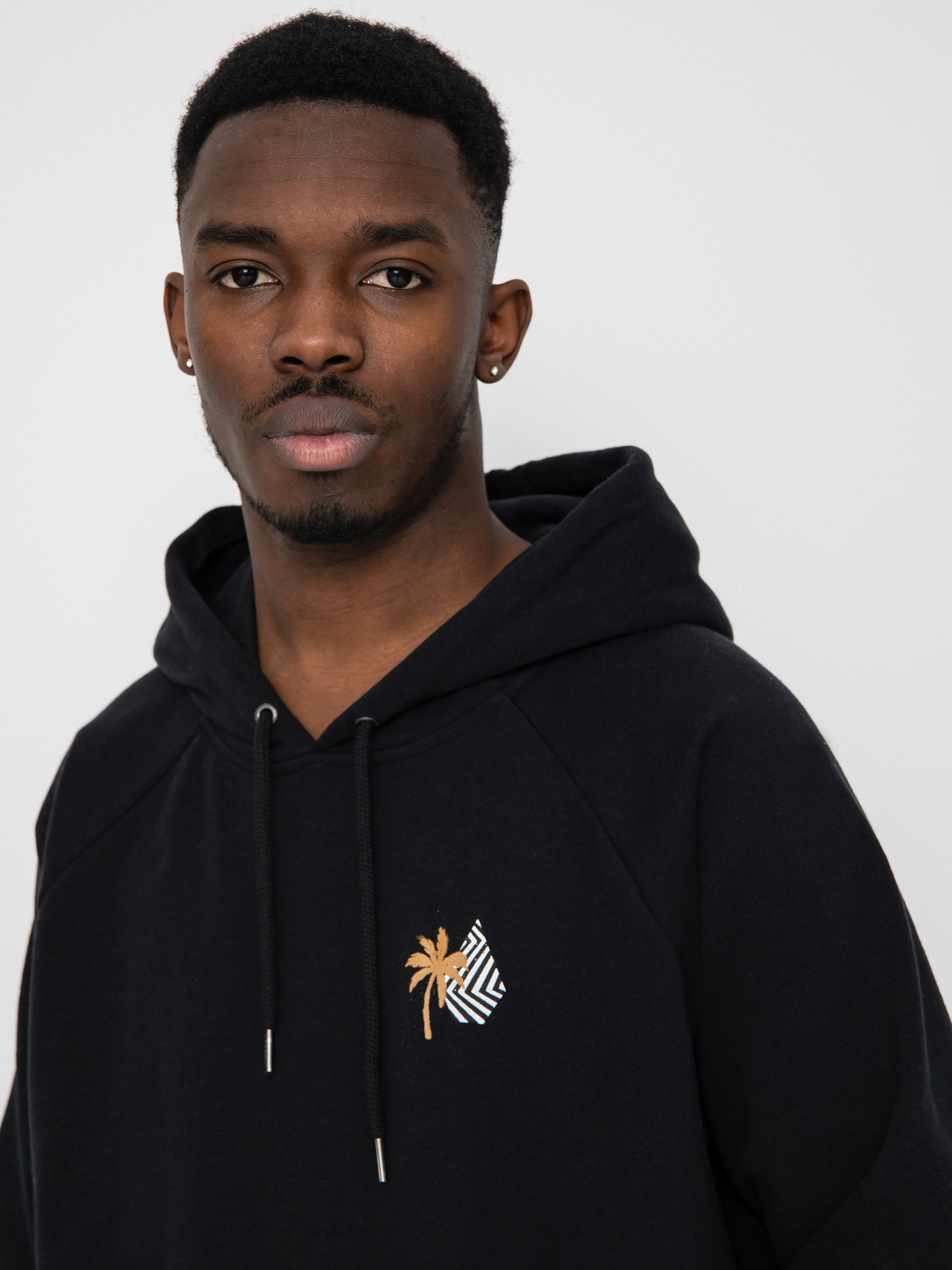 Volcom Truly Stoked Bf HD Kapucnis pulóver (black)