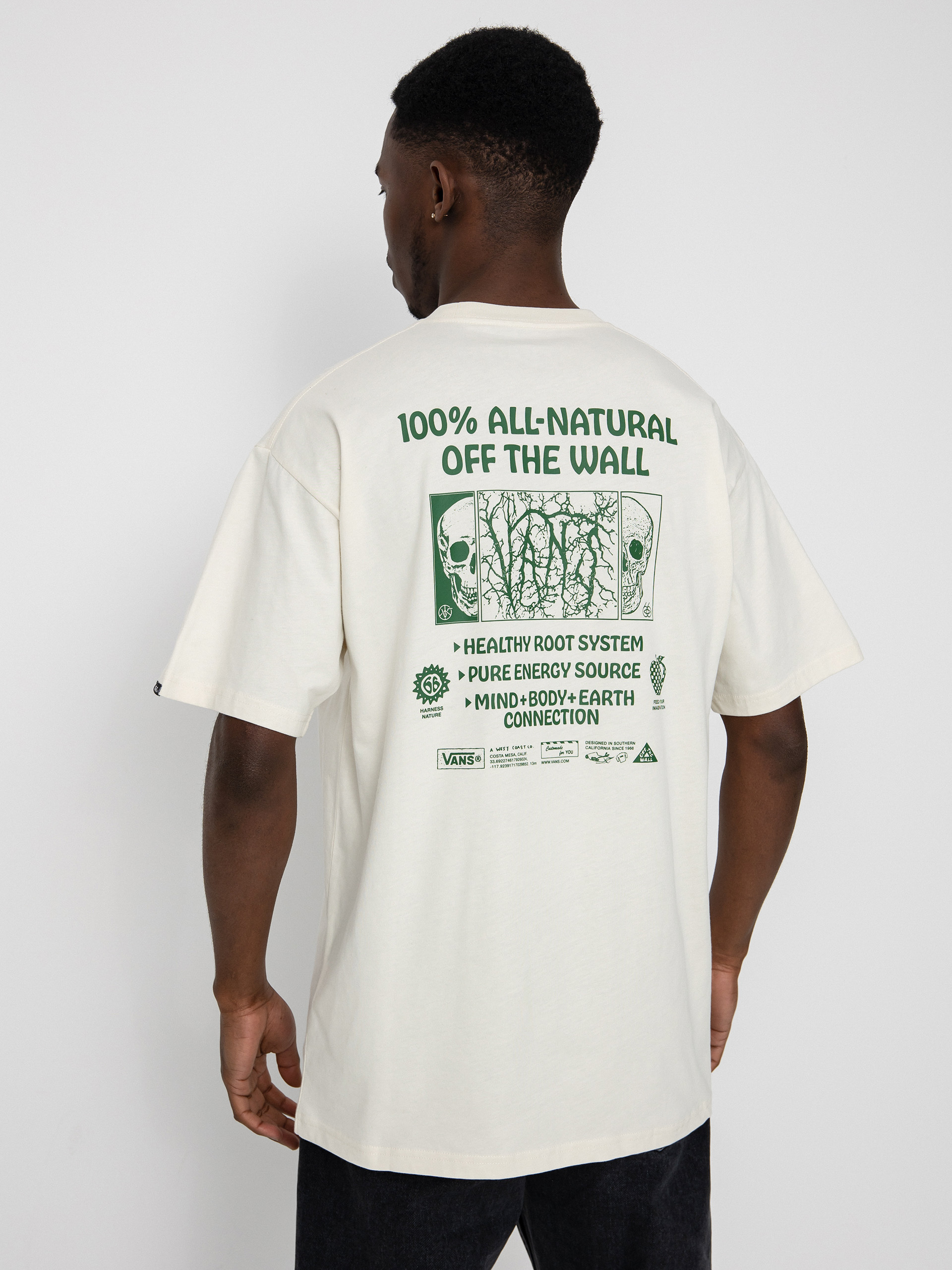Vans All Natural Mind póló (antique white)