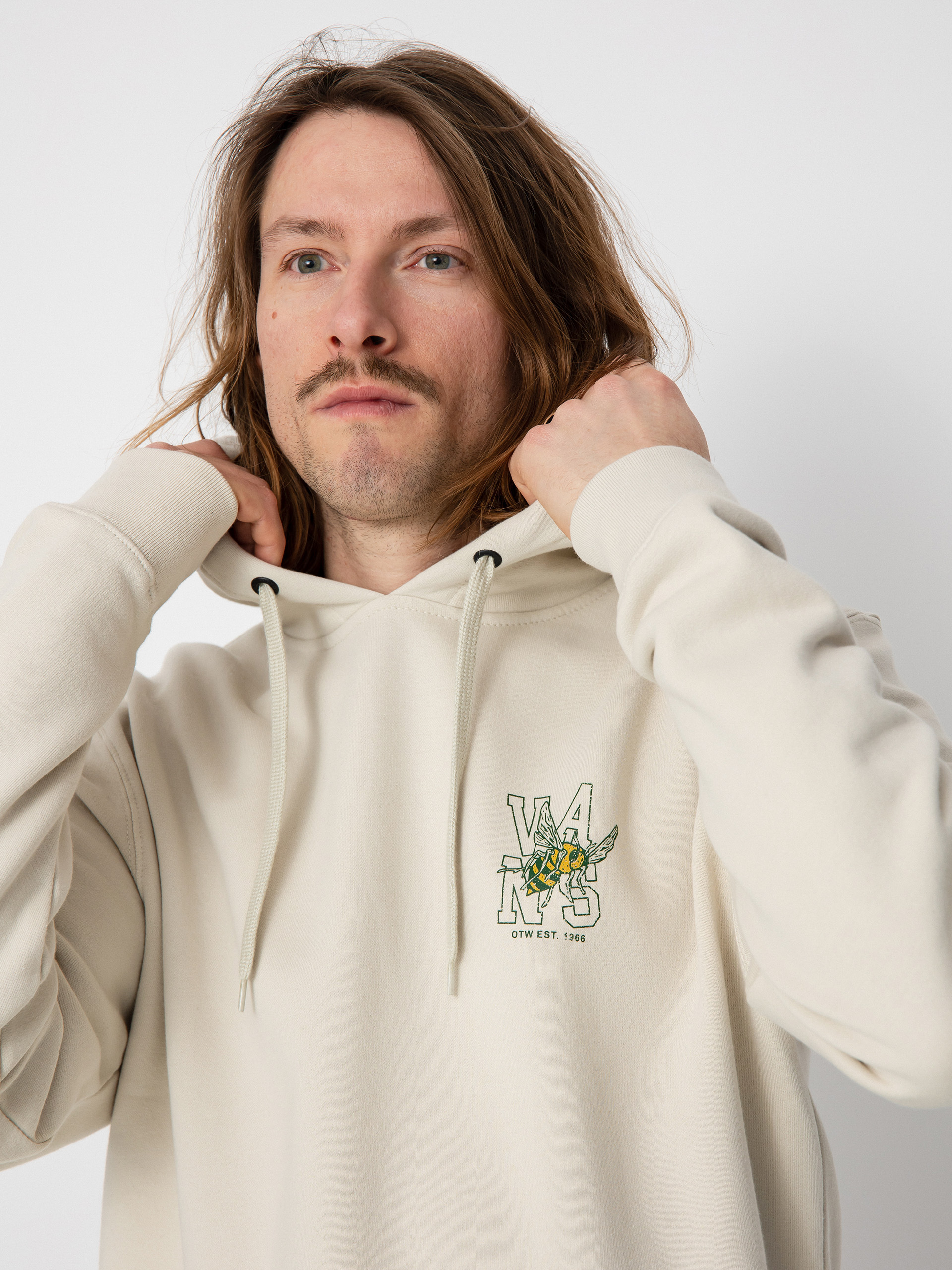 Vans Enjoy It HD Kapucnis pulóver (oatmeal)