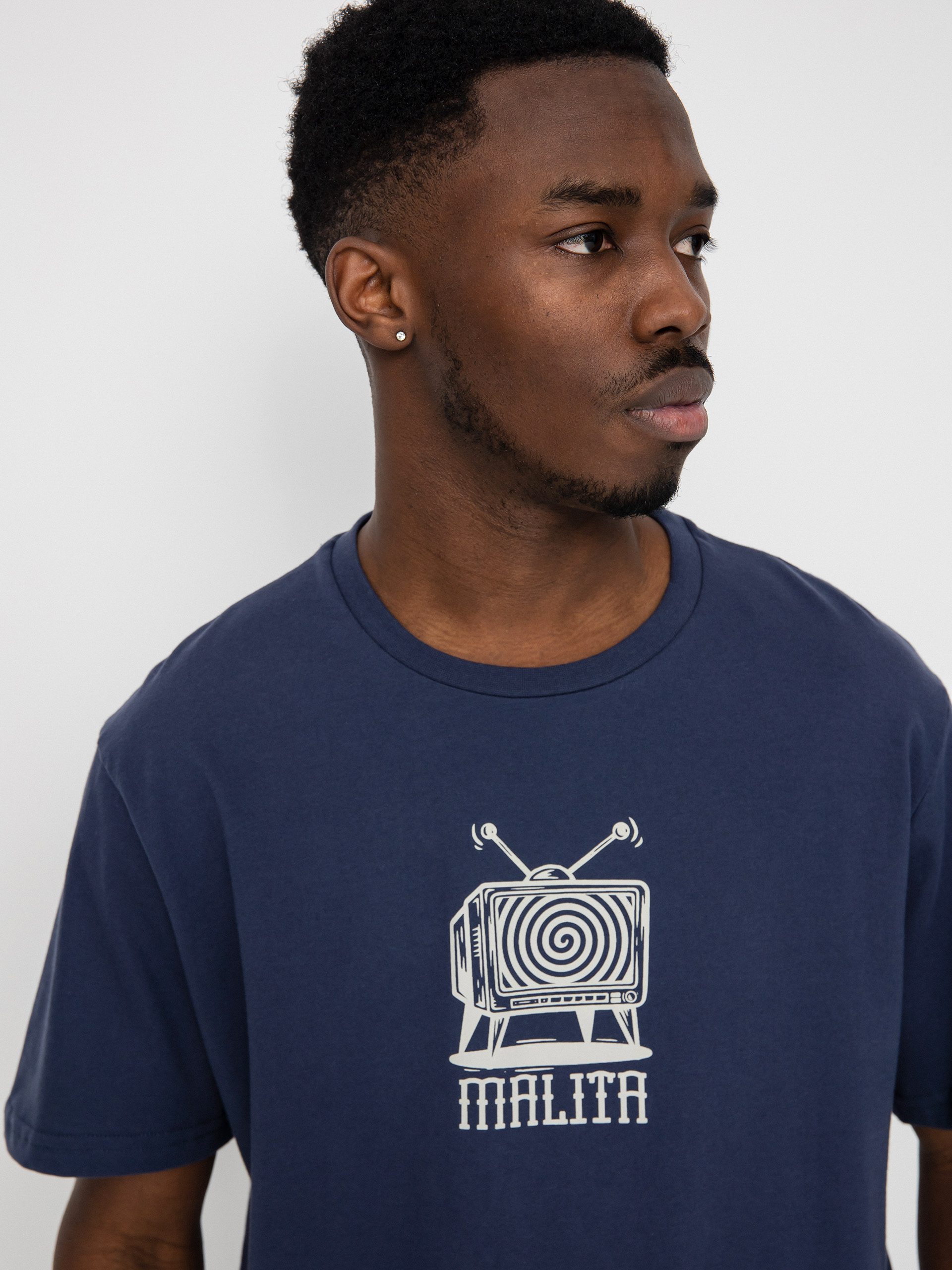 Malita Tv póló (navy)
