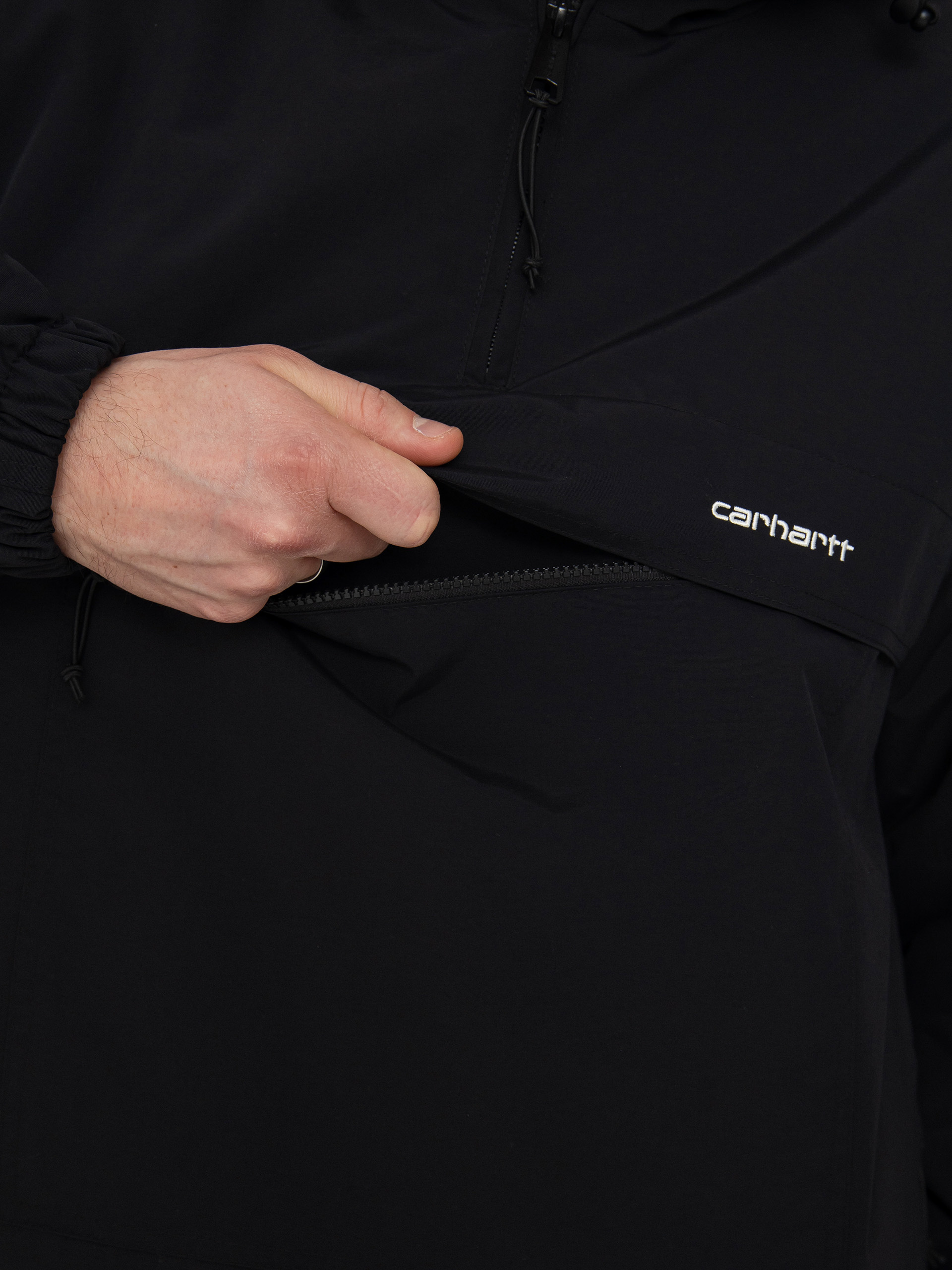 Carhartt WIP Windbreaker Dzseki (black/white)