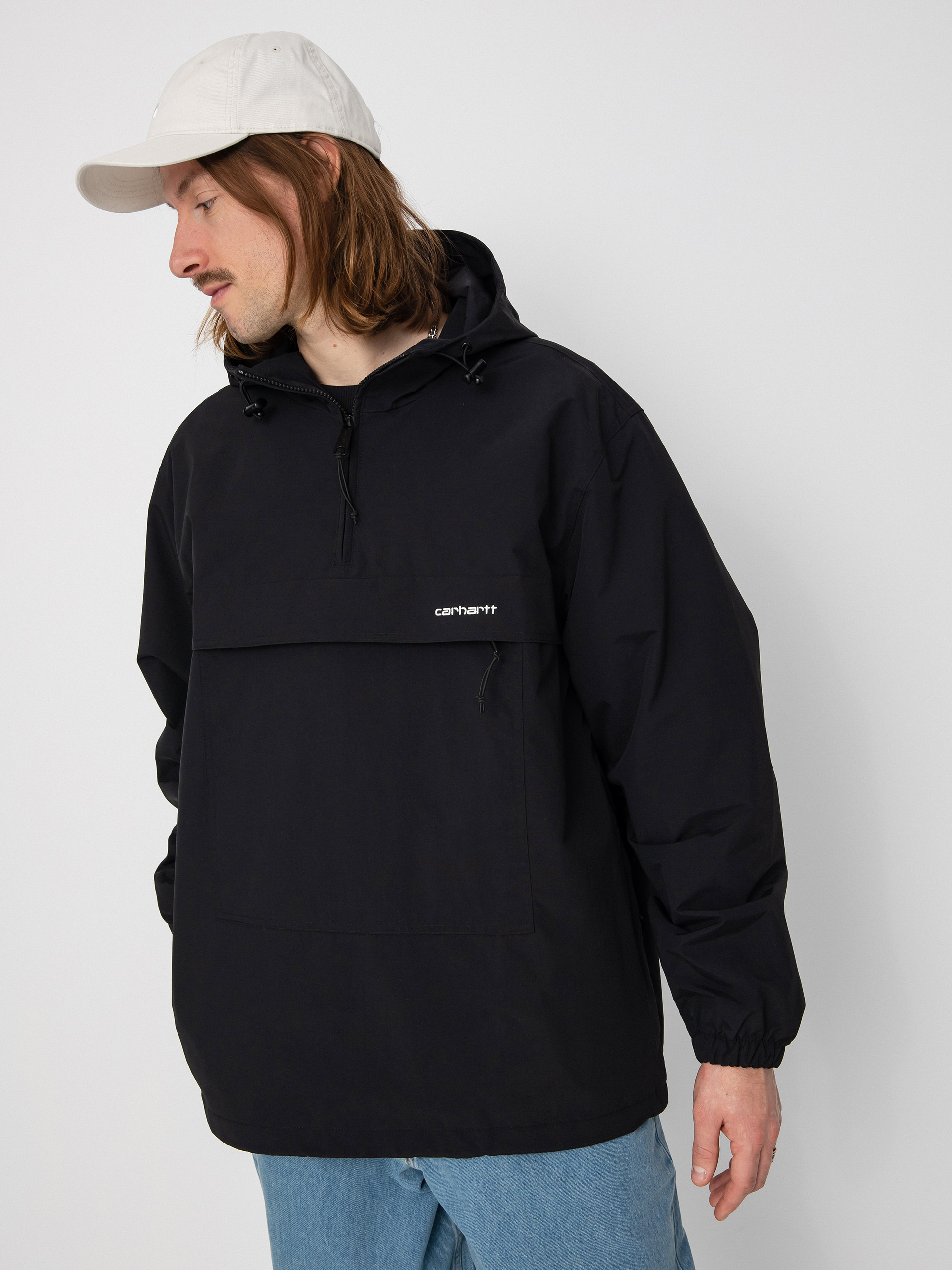 Carhartt WIP Windbreaker Dzseki (black/white)