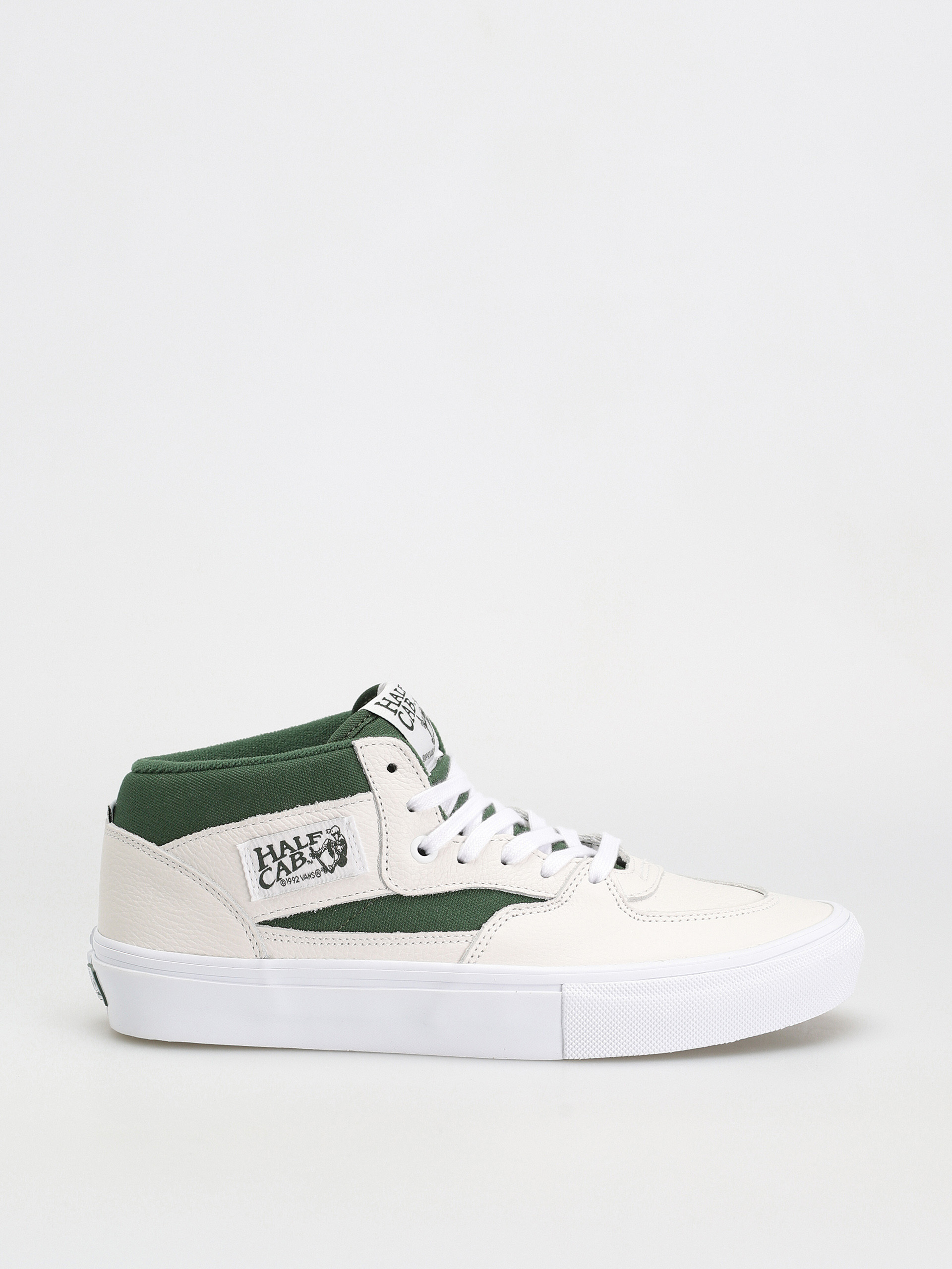 Vans Skate Half Cab Cipők (white/green)