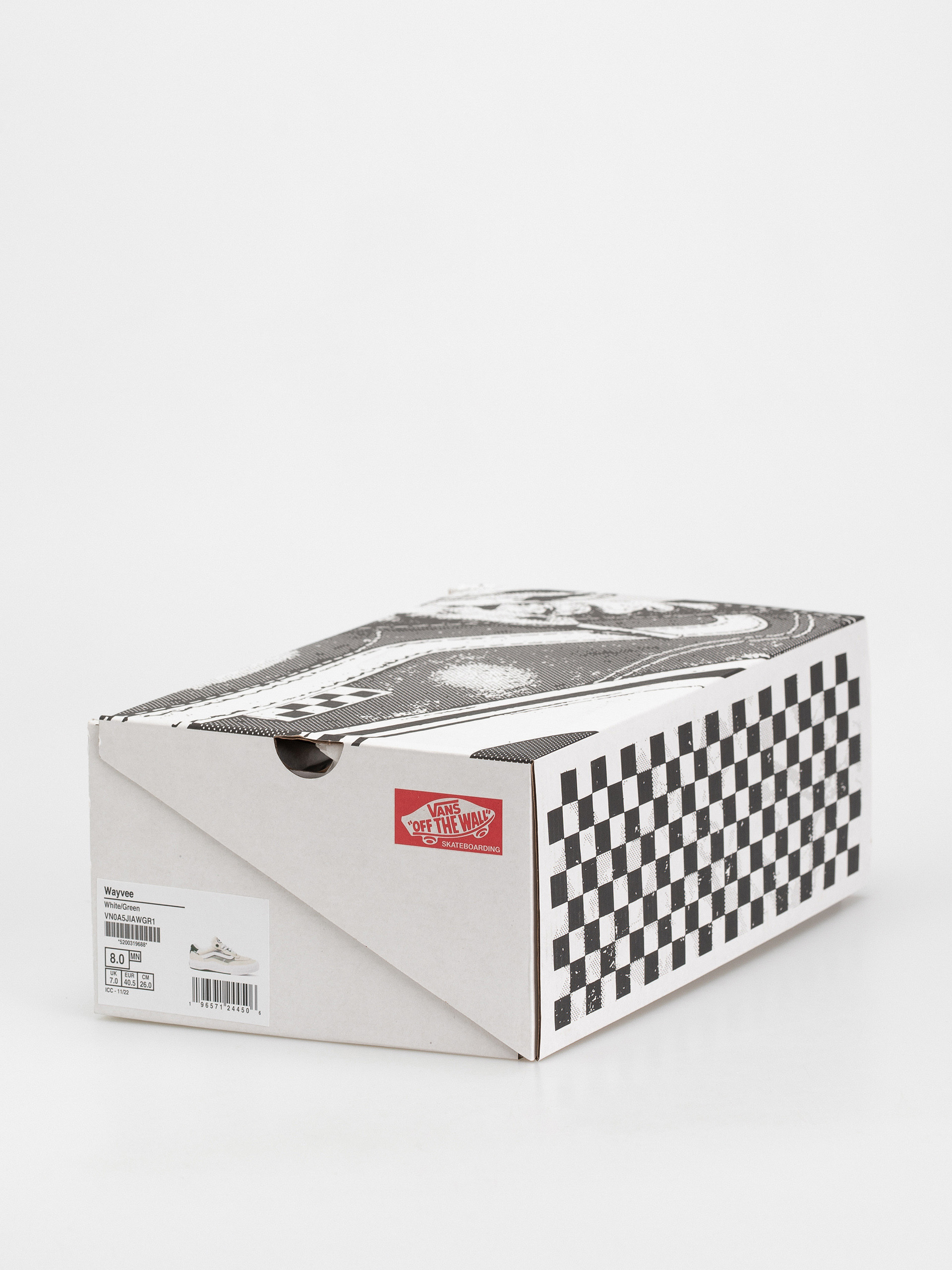 Vans Wayvee Cipők (white/green)