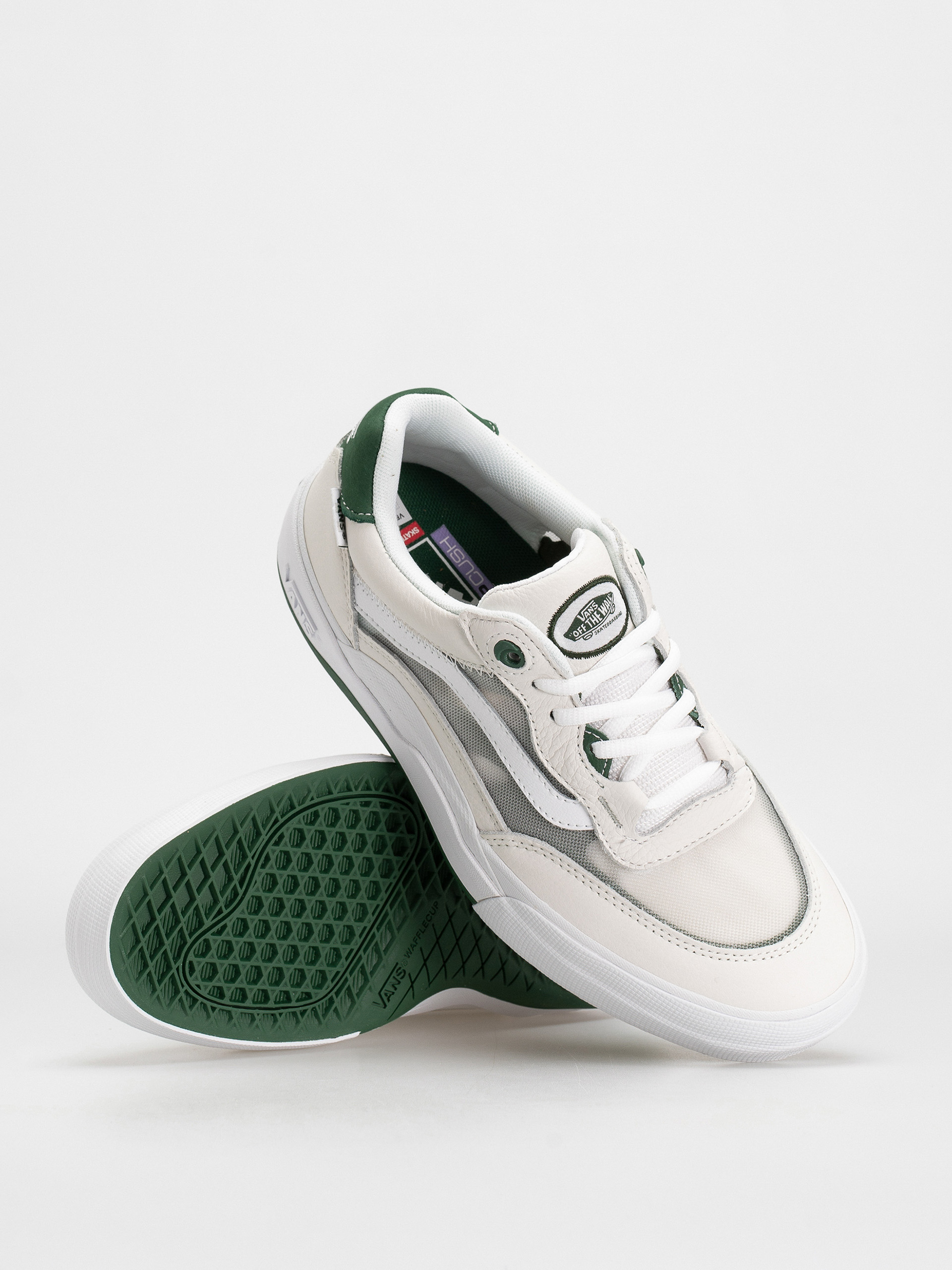 Vans Wayvee Cipők (white/green)