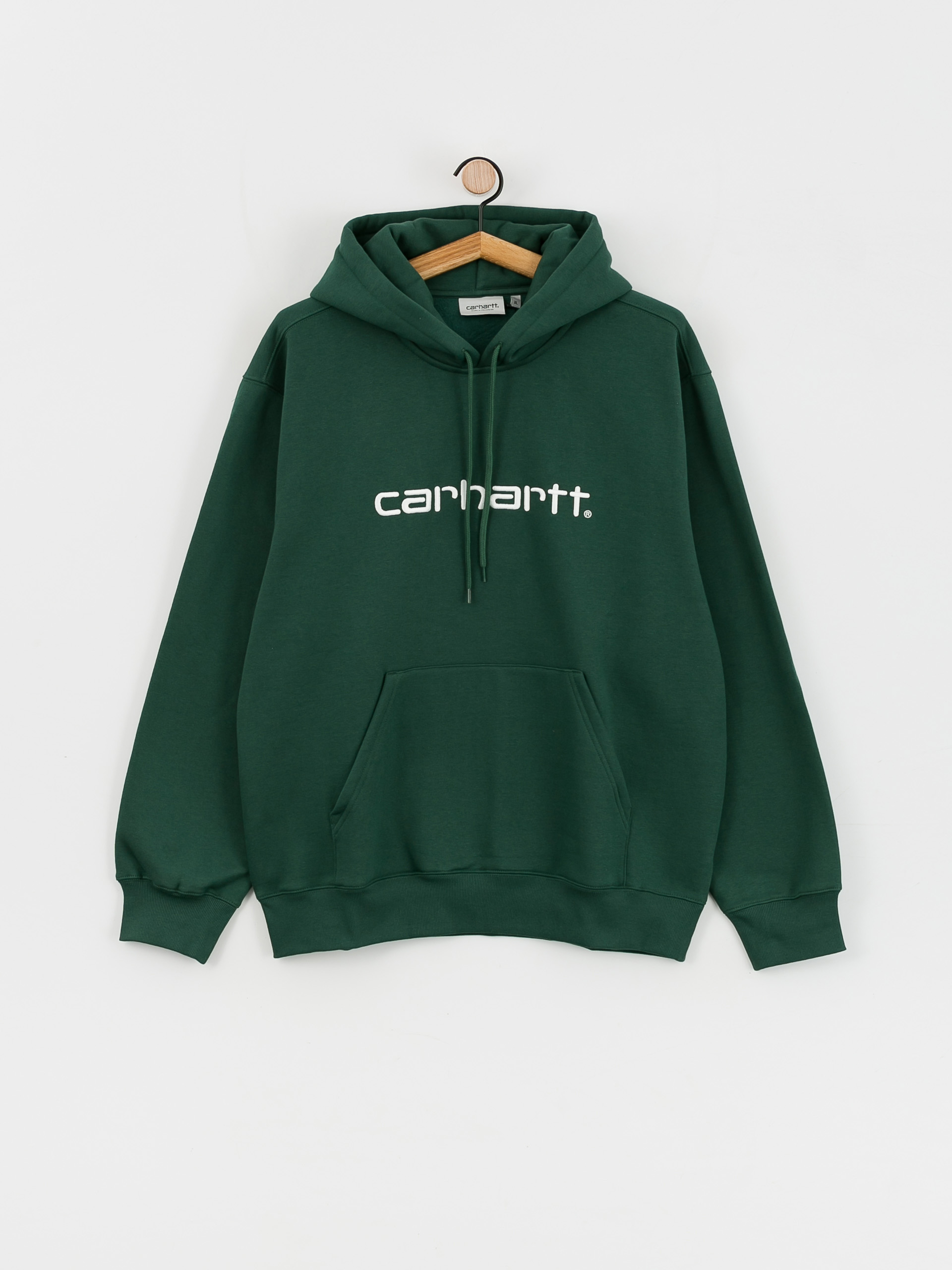 Carhartt WIP Carhartt HD Kapucnis pulóver (treehouse/white)