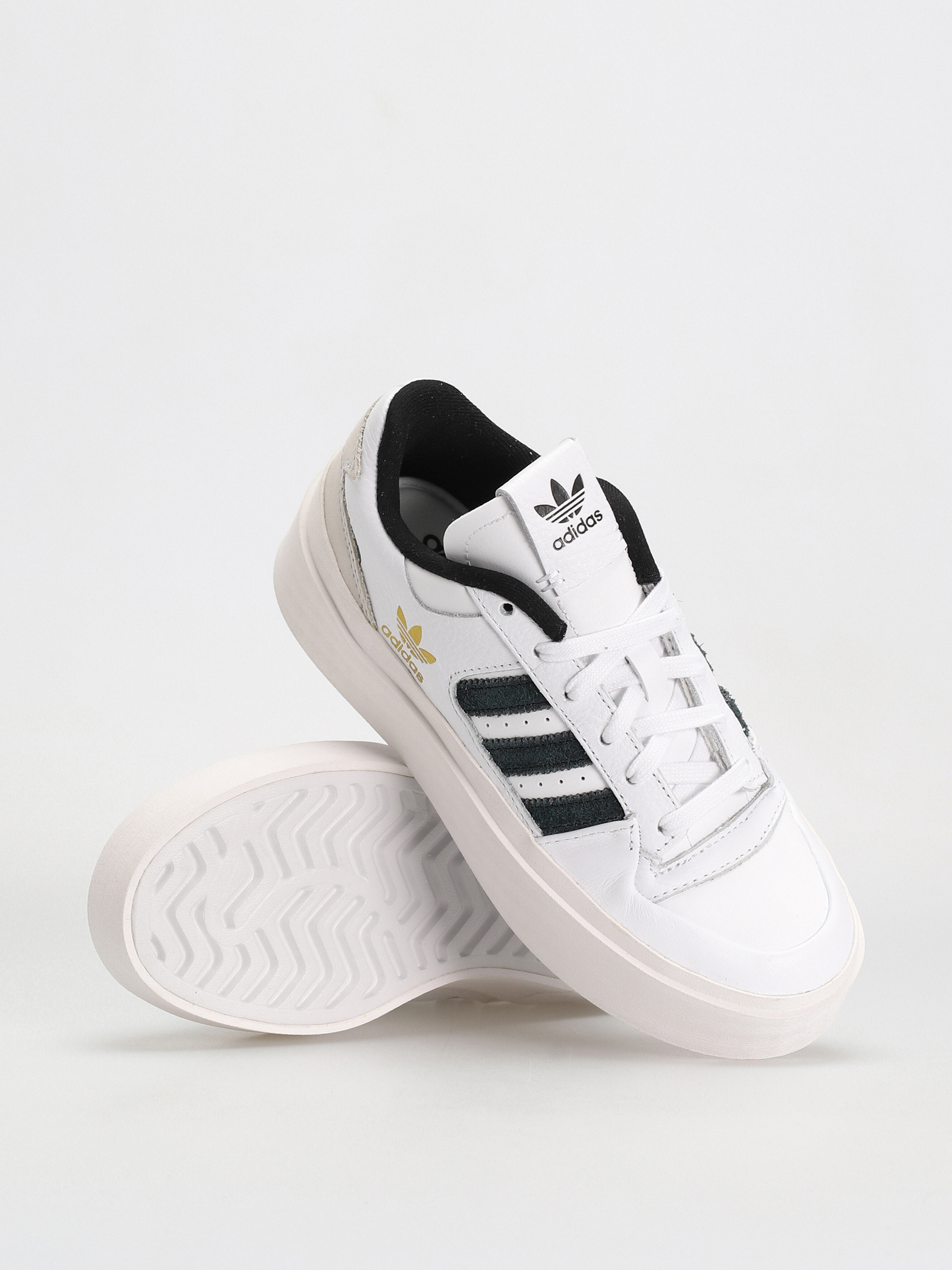 adidas Originals Forum Bonega Cipők Wmn (ftwwht/cblack/goldmt)