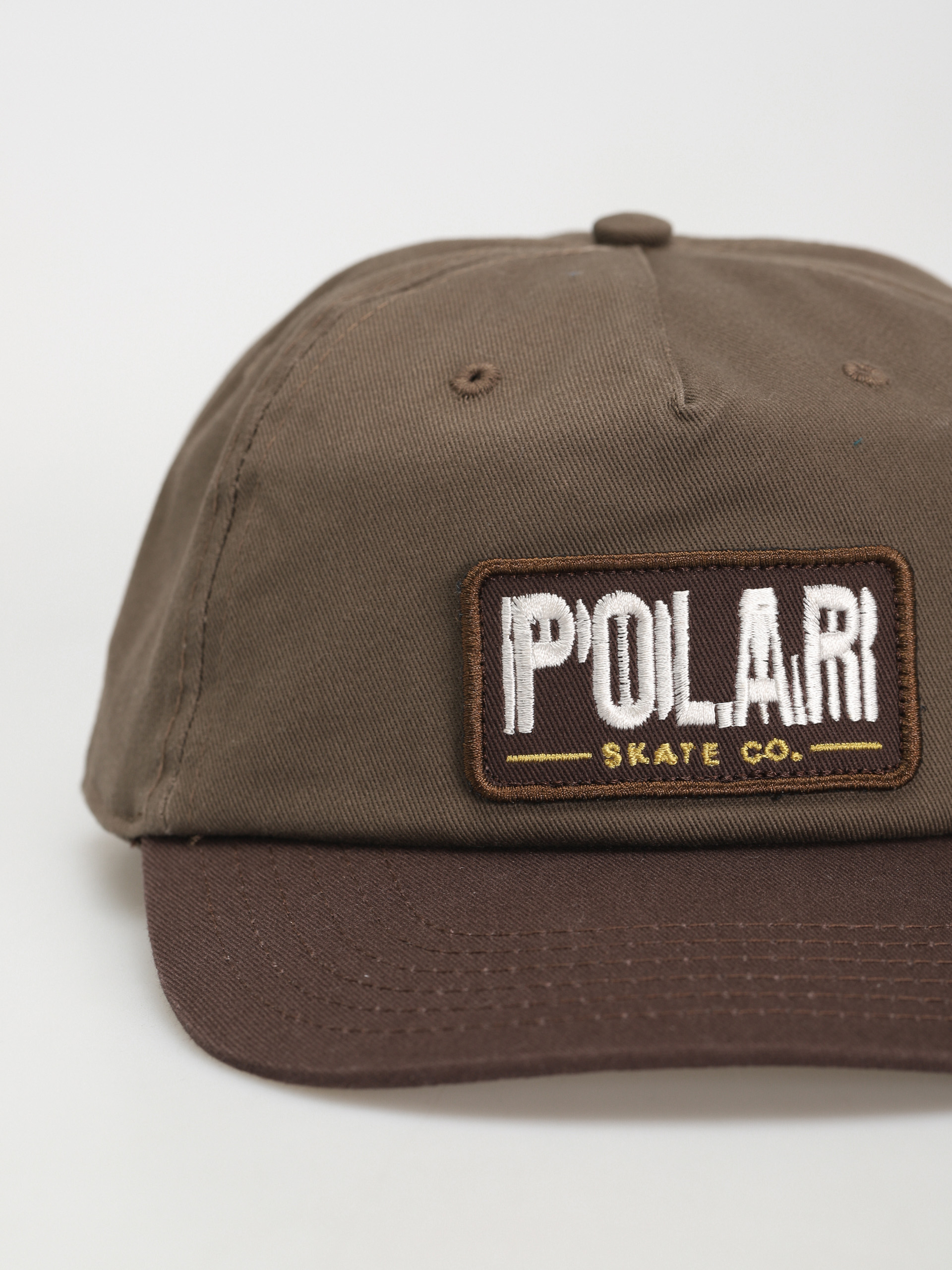 Polar Skate Earthquake Patch Baseball sapka (brown)