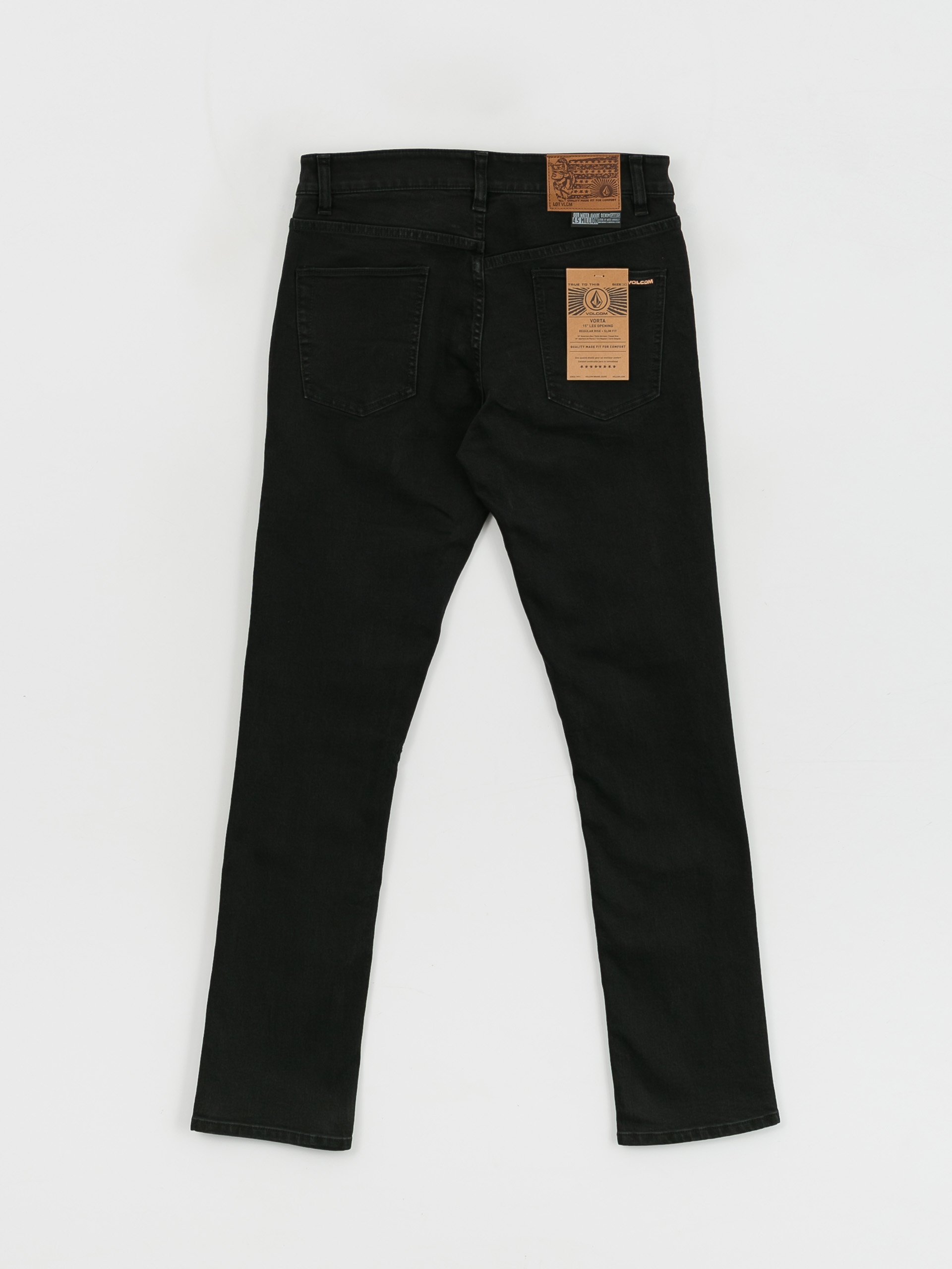 Volcom Vorta Denim Kisnadrág (black out)