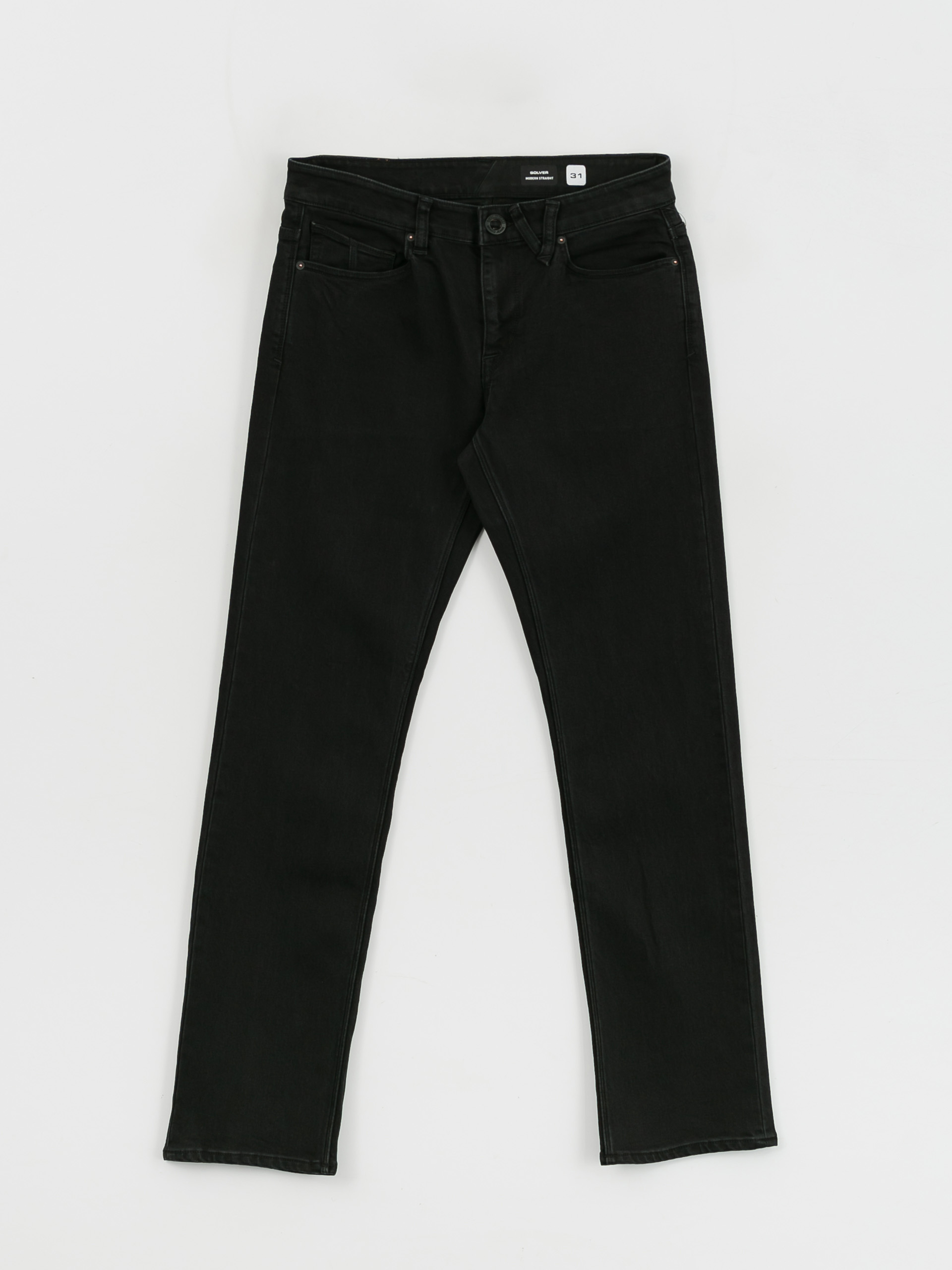 Volcom Solver Denim Kisnadrág (black out)