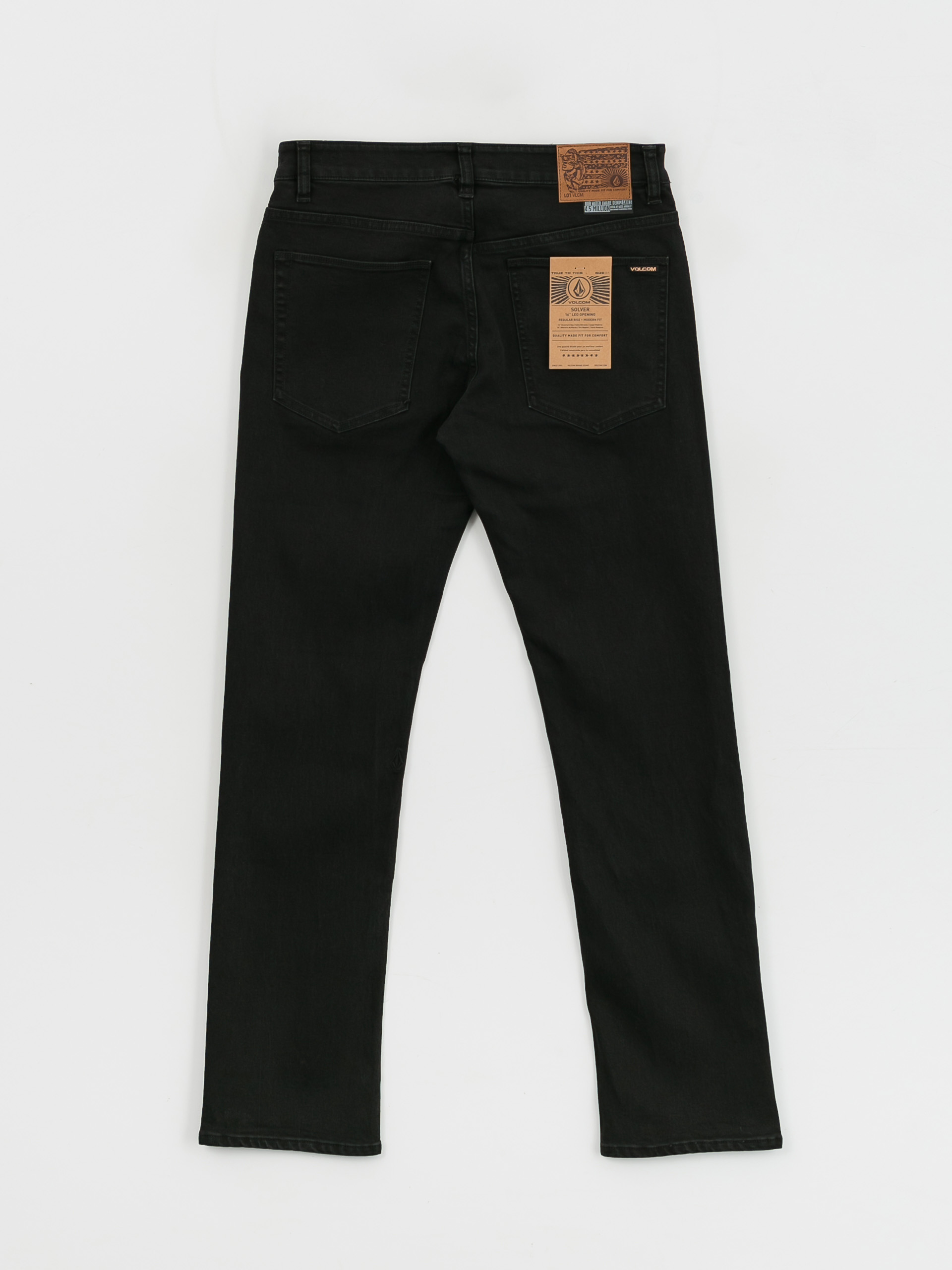 Volcom Solver Denim Kisnadrág (black out)