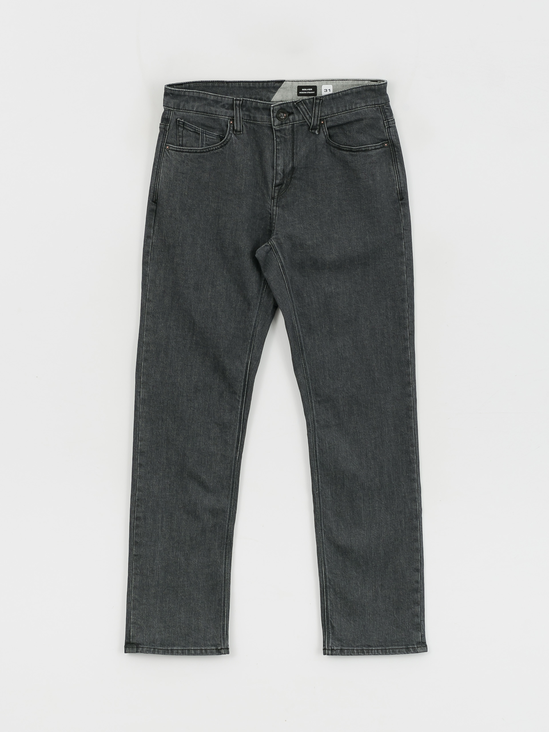 Volcom Solver Denim Kisnadrág (easy enzyme grey)