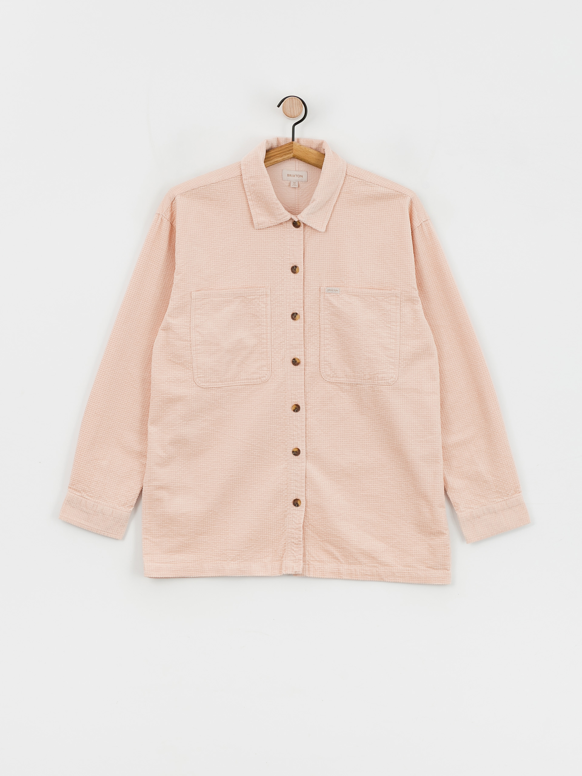 Brixton Dundee Corduroy Overshirt Ing Wmn (rose dust)