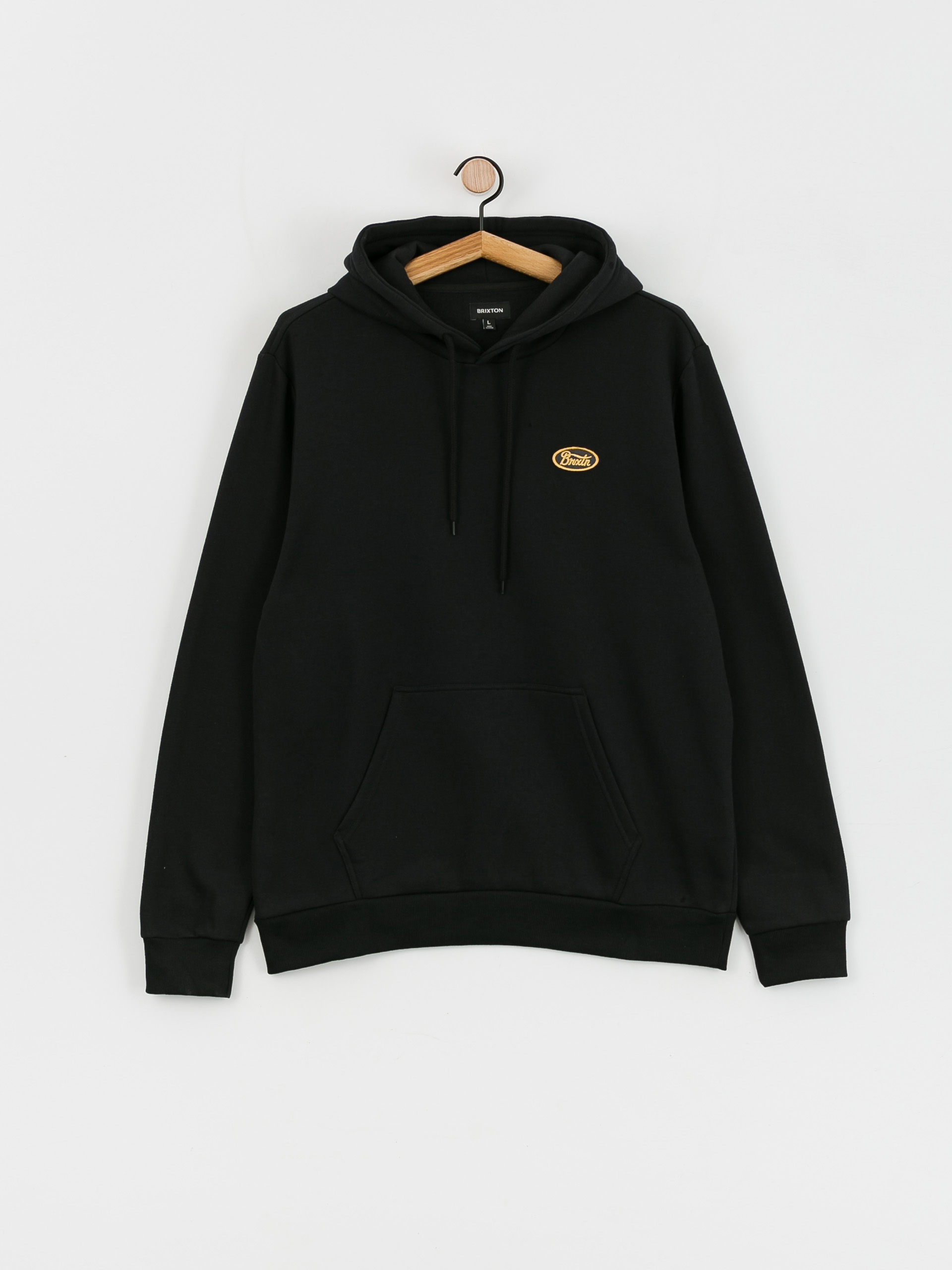 Brixton Parsons Patch HD Kapucnis pulóver (black)