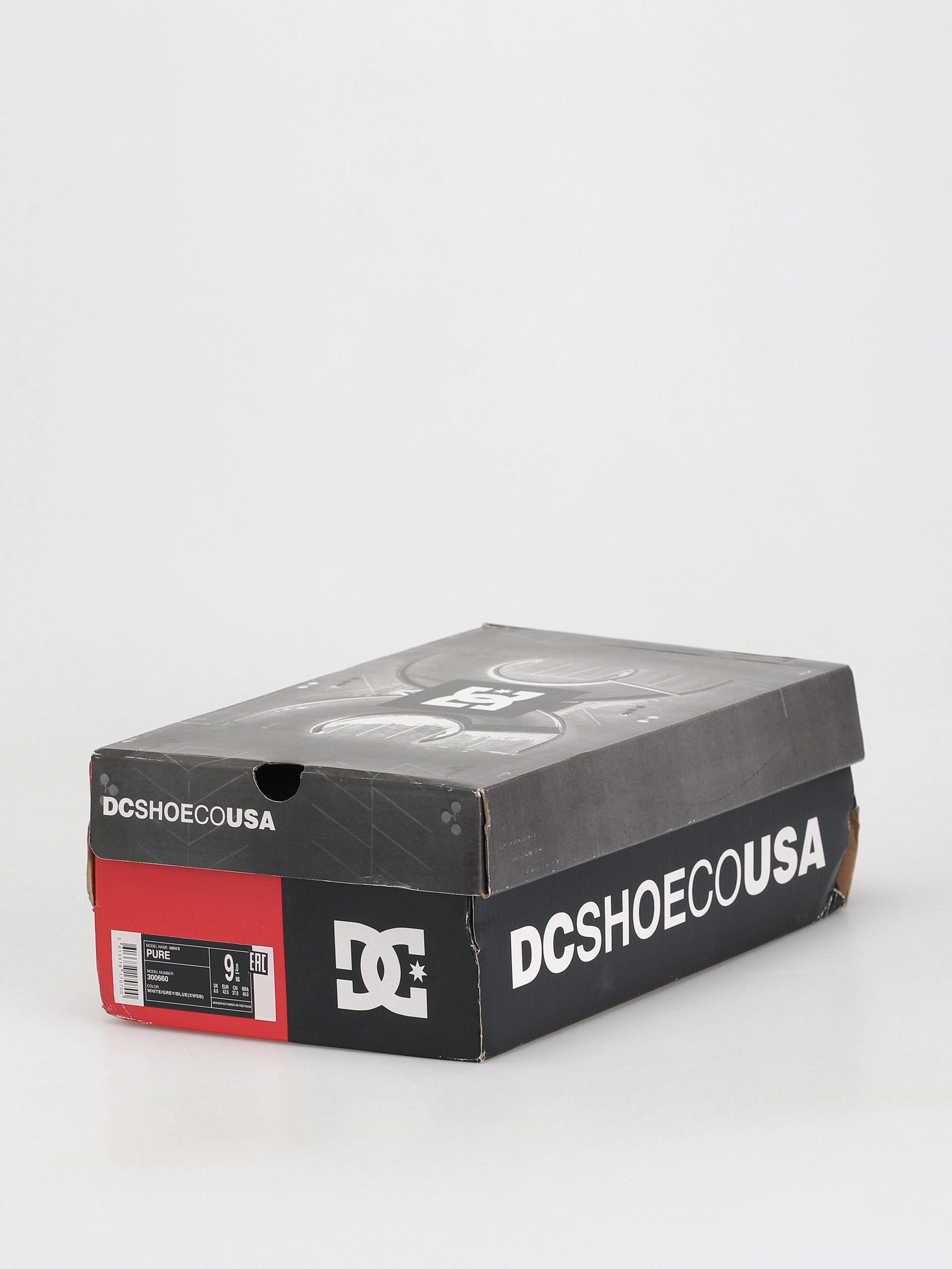 DC Pure Cipők (white/grey/blue)