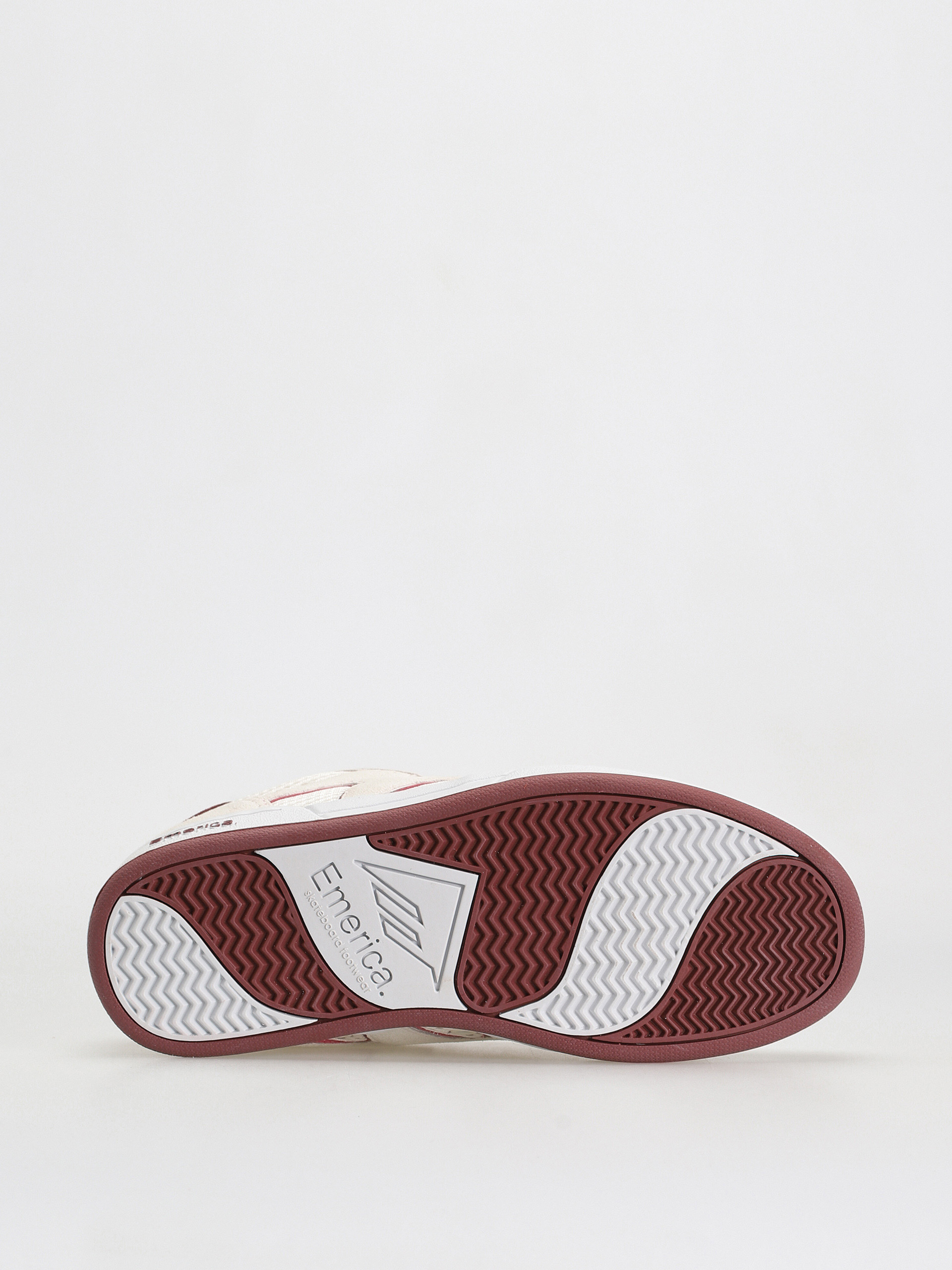 Emerica Og-1 Cipők (white/burgundy)